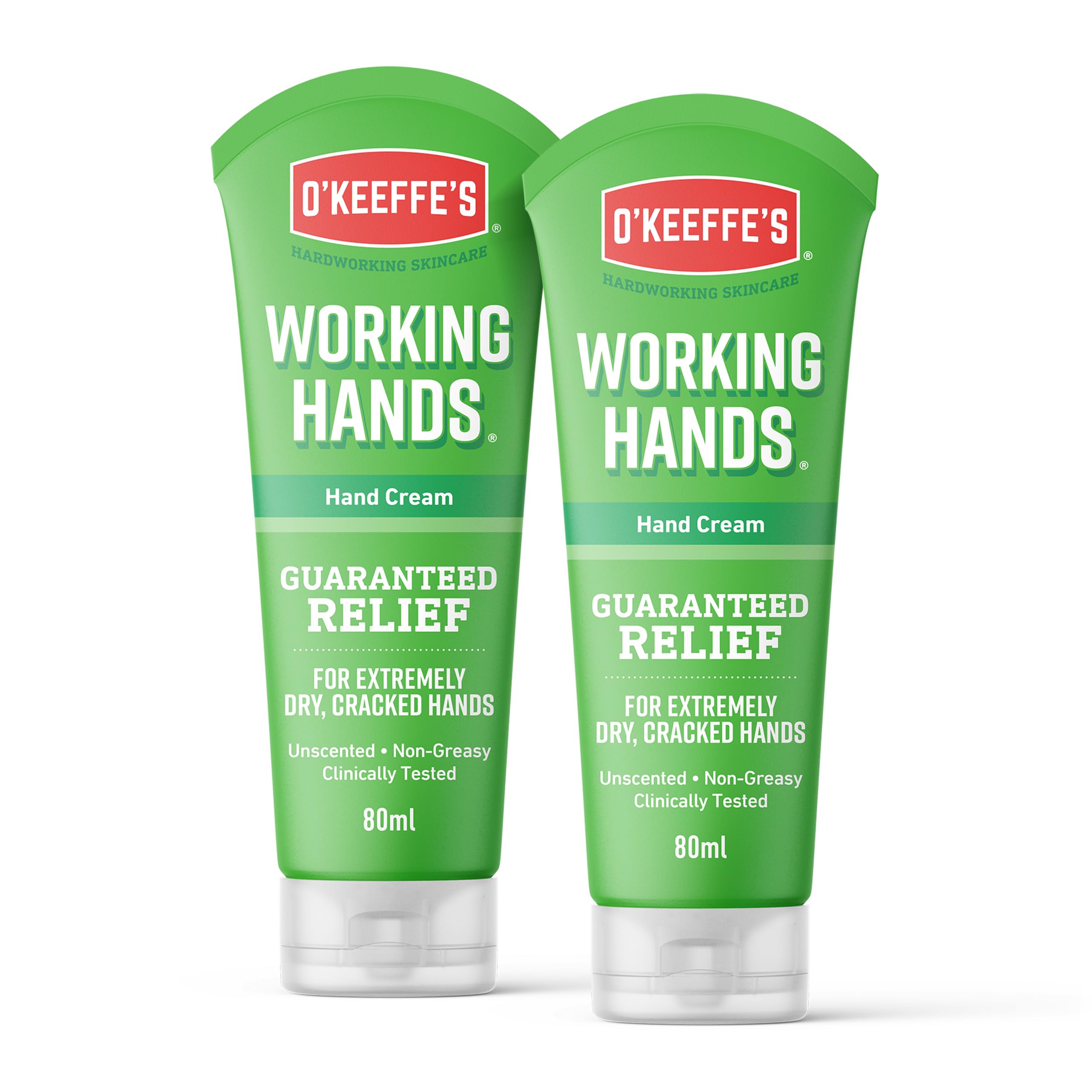 O'Keeffe's Working Hands Hand Cream (80ml x 2 Pack)