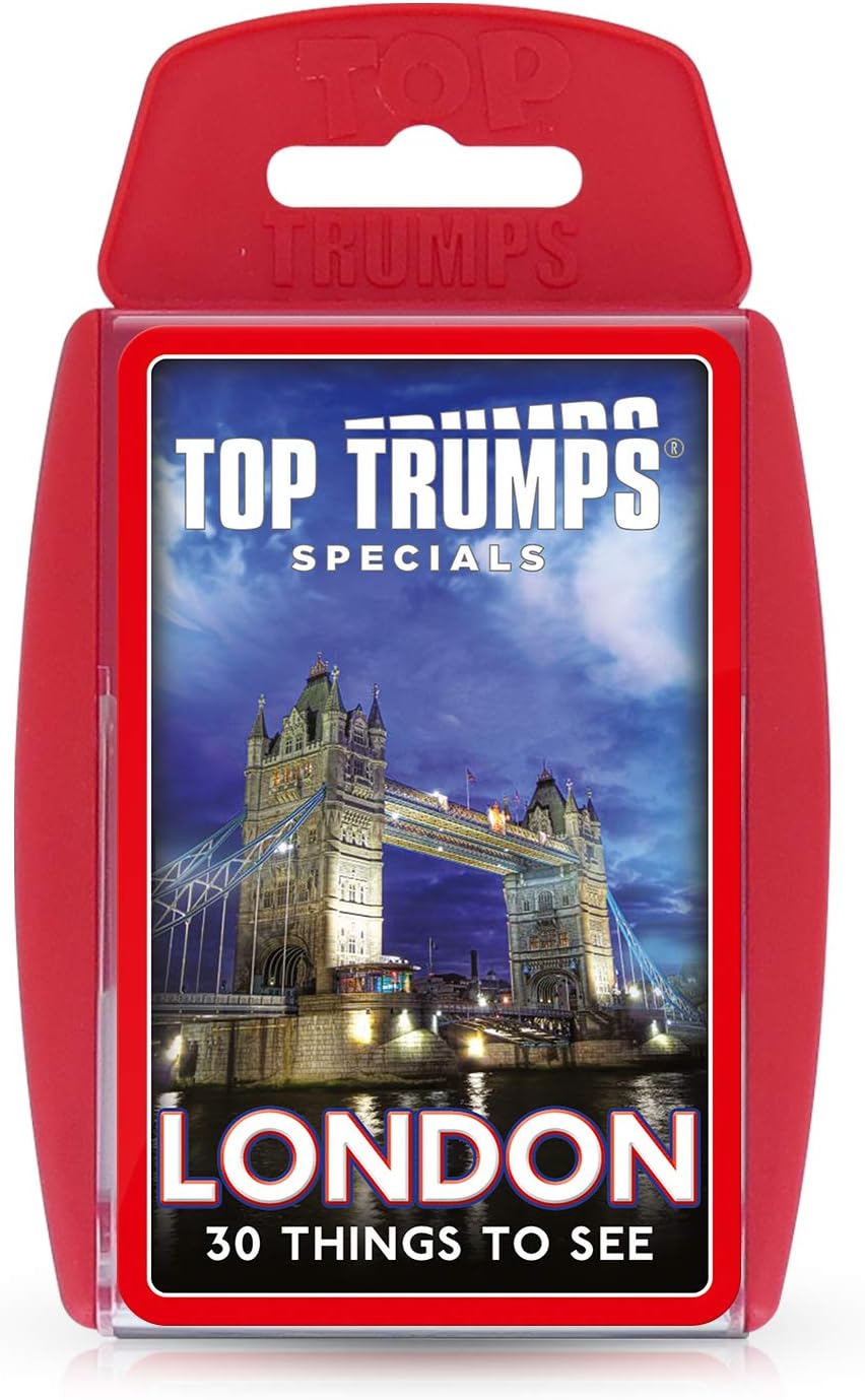 Top Trumps London 30 Things To See Card Game