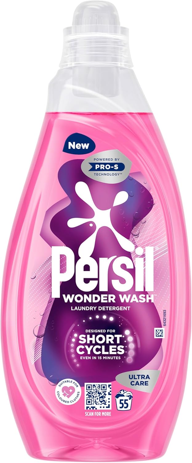 Persil - Wonder Wash Ultra Care Bio Liquid Detergent 1.485 L