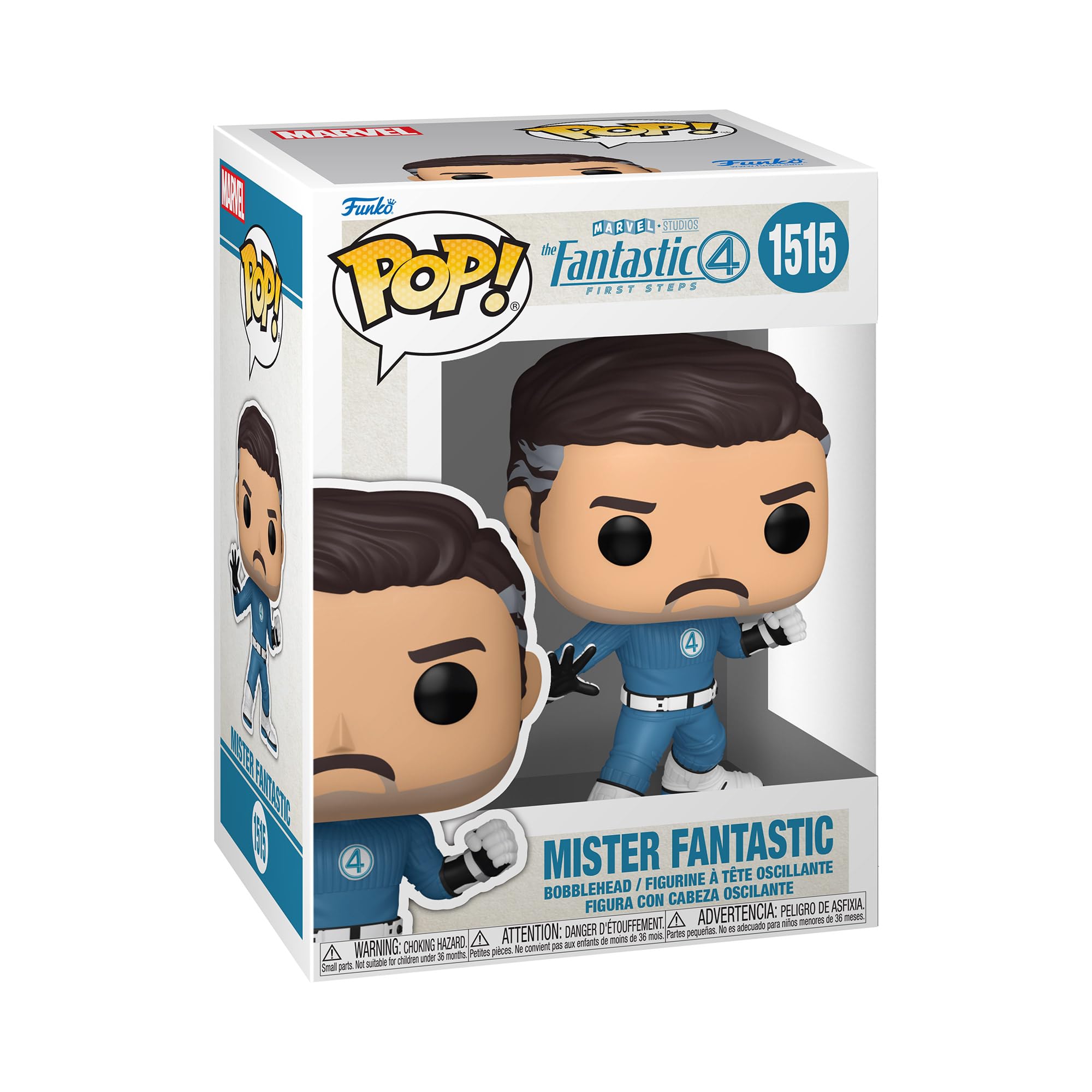 Funko Pop! Marvel: Fantastic Four (2025) - Mr. Fantastic Vinyl Figure