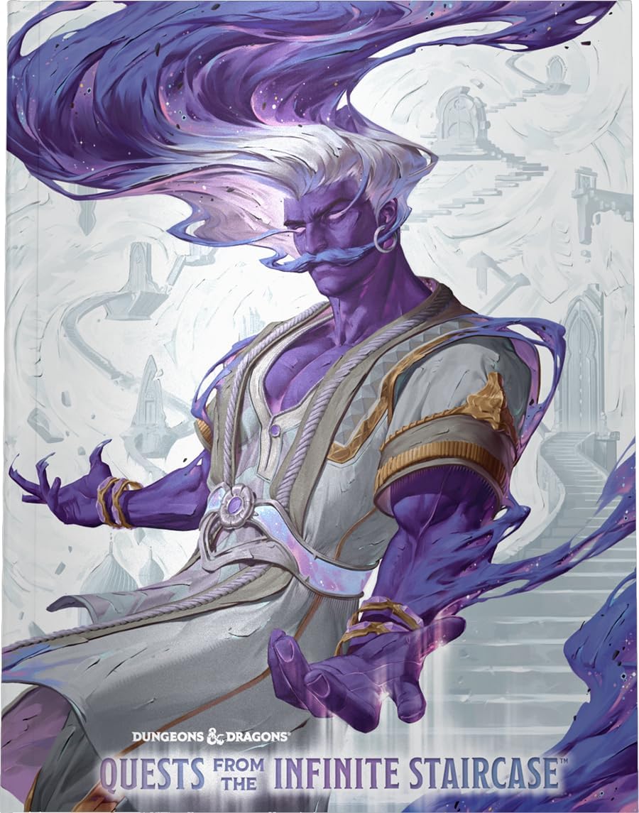 Dungeons & Dragons Quests from The Infinite Staircase - Alternate Cover by Loca