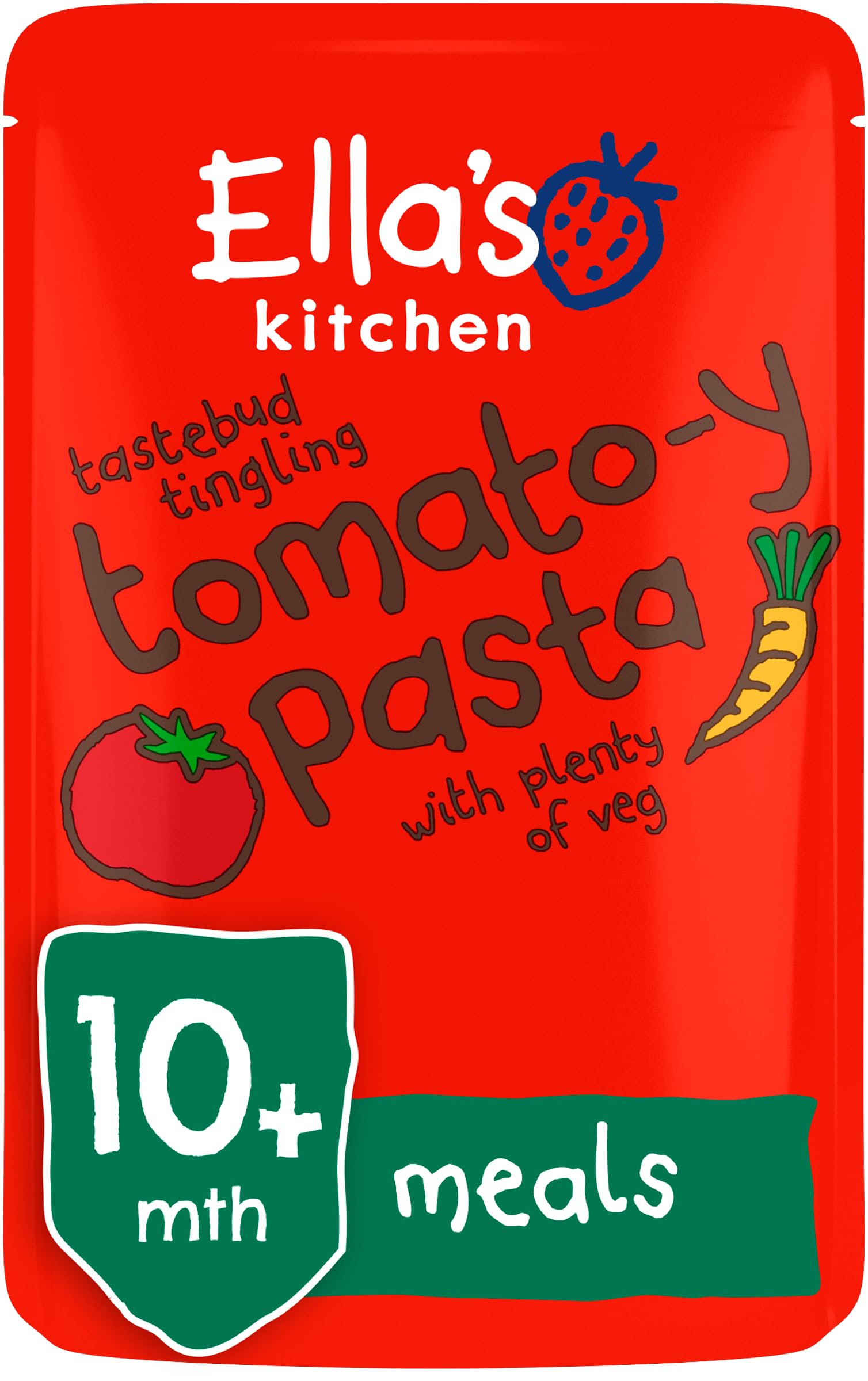 Ella's Kitchen - Organic Tomato & Veg Pasta 190g