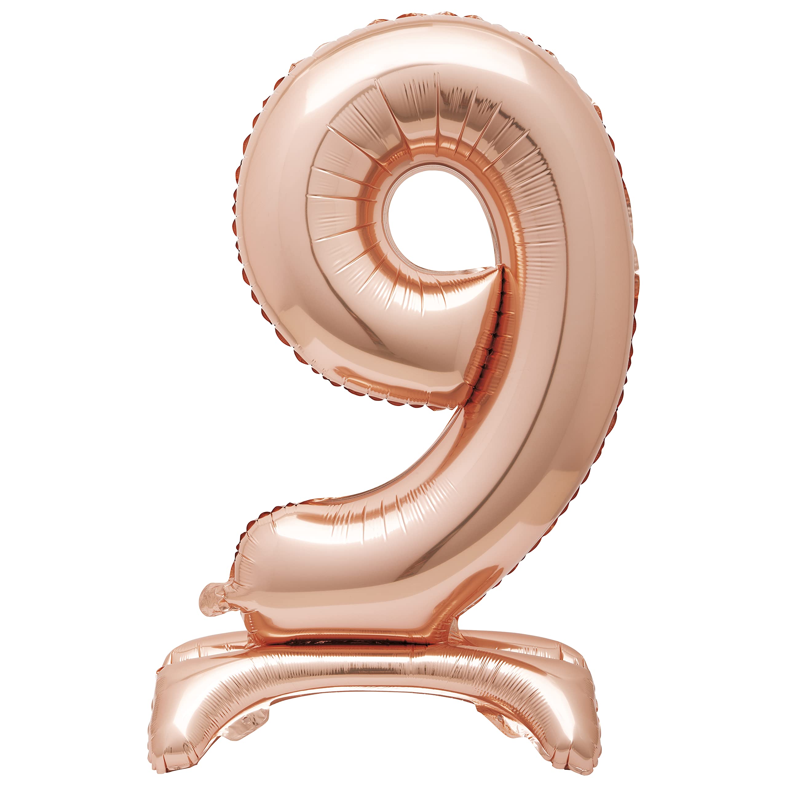 Rose Gold Foil Number 9 Balloon (76cm) - Elegant Milestone Party Decor