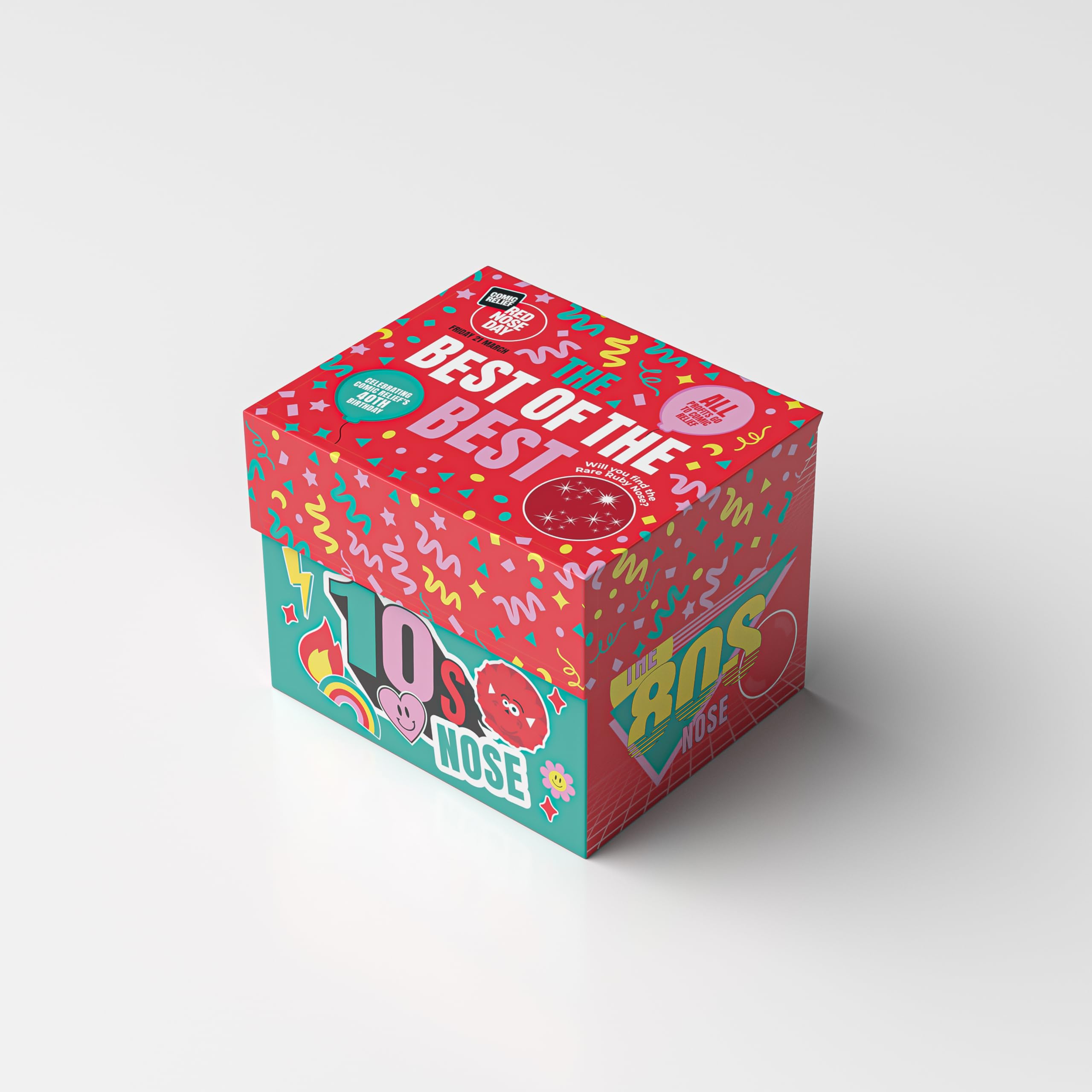 Comic Relief Red Nose Day 2025 - Collectible Red Nose (Random Design)