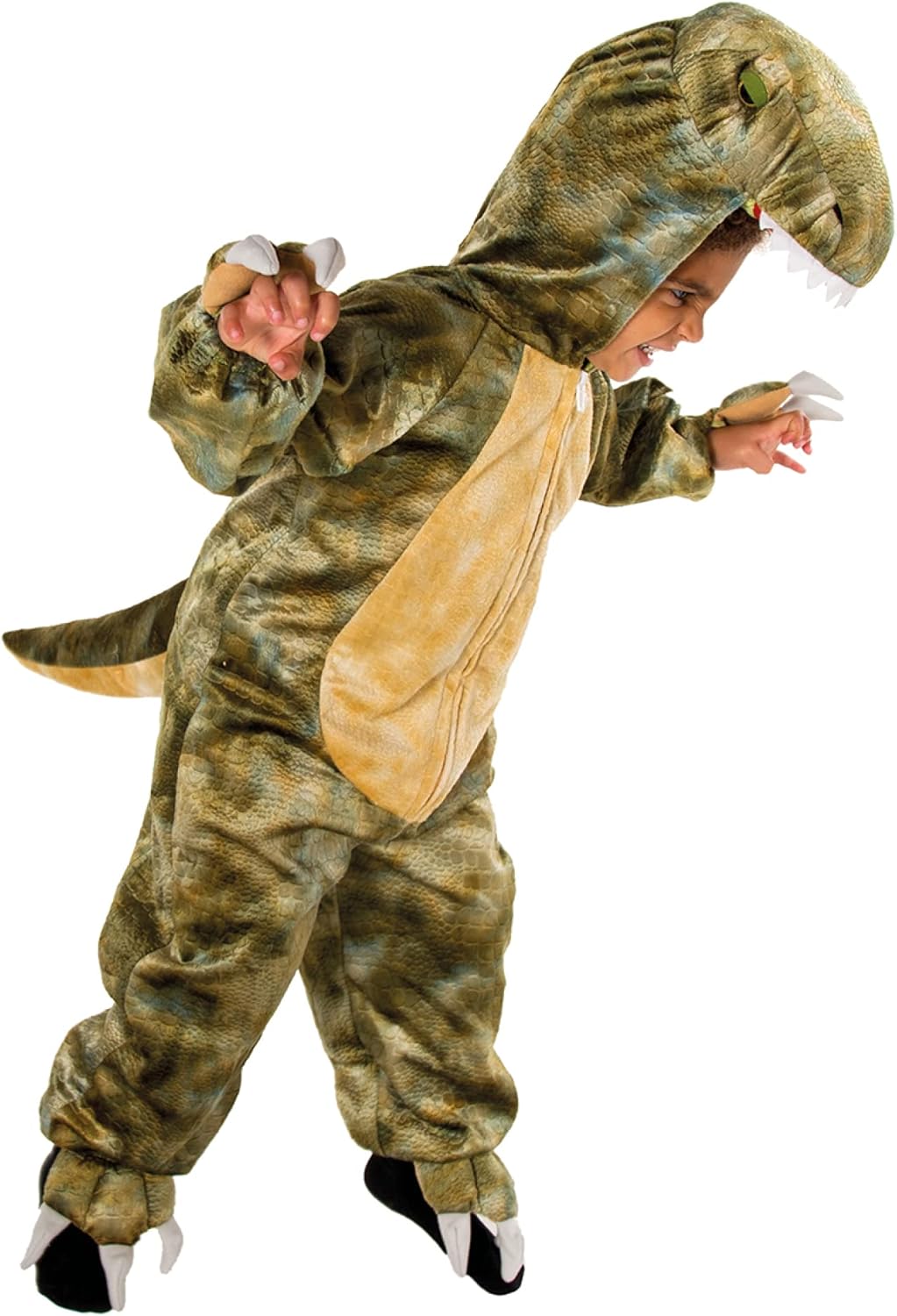 T-Rex Onesie - Official Natural History Museum Kids Dinosaur Costume, 3-5 Years