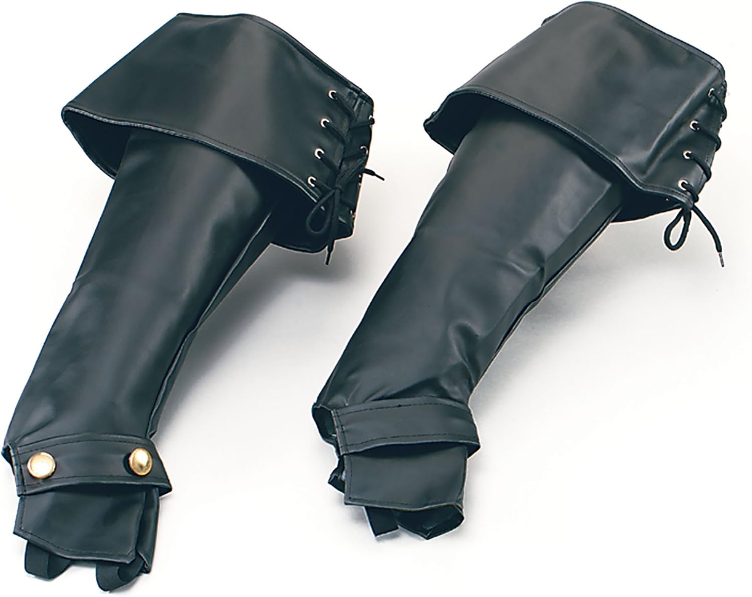 Bristol Novelty Boot Tops Deluxe, Mens, Knee-High, Buckle & Lace-Up