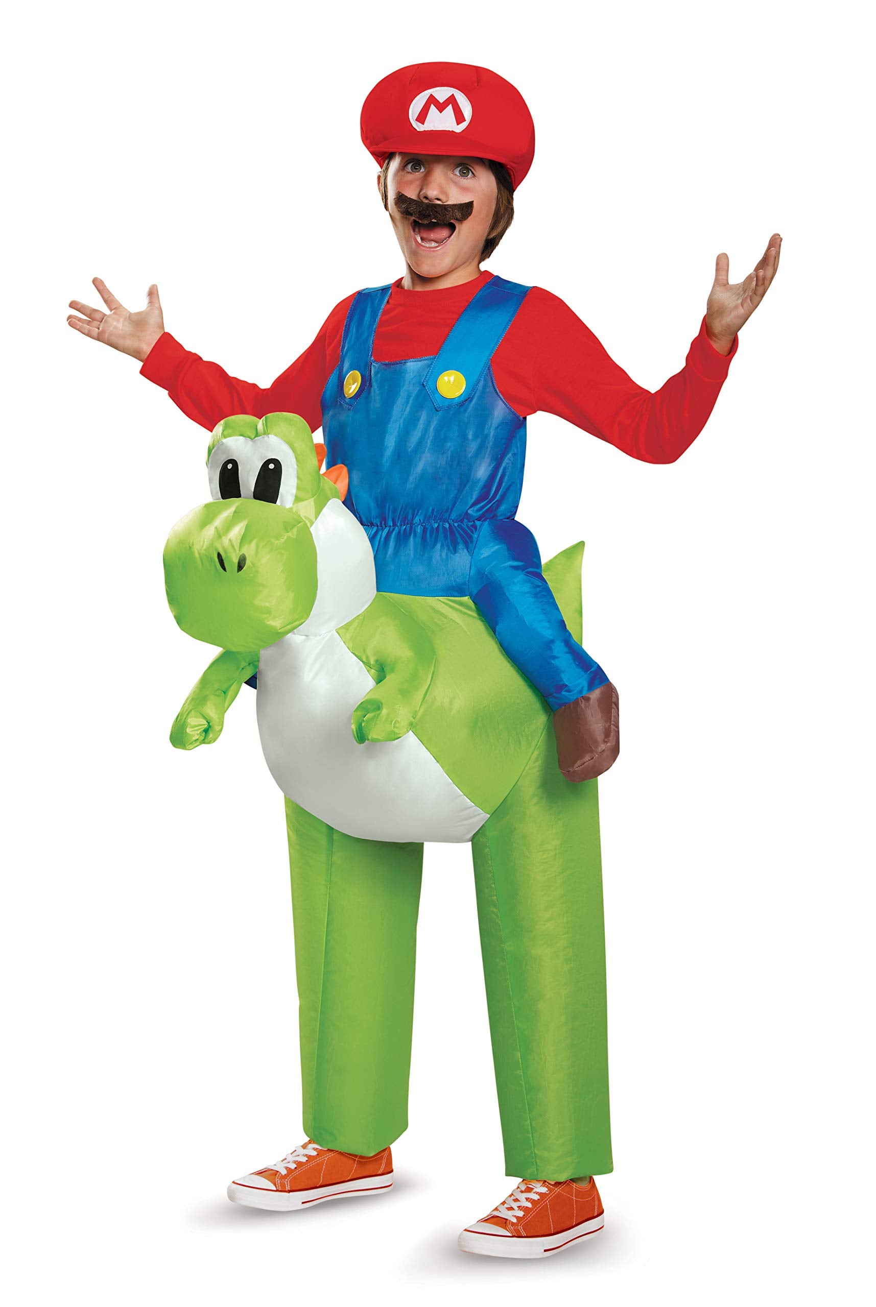 Super Mario - Disguise Inflatable Yoshi Costume for Kids