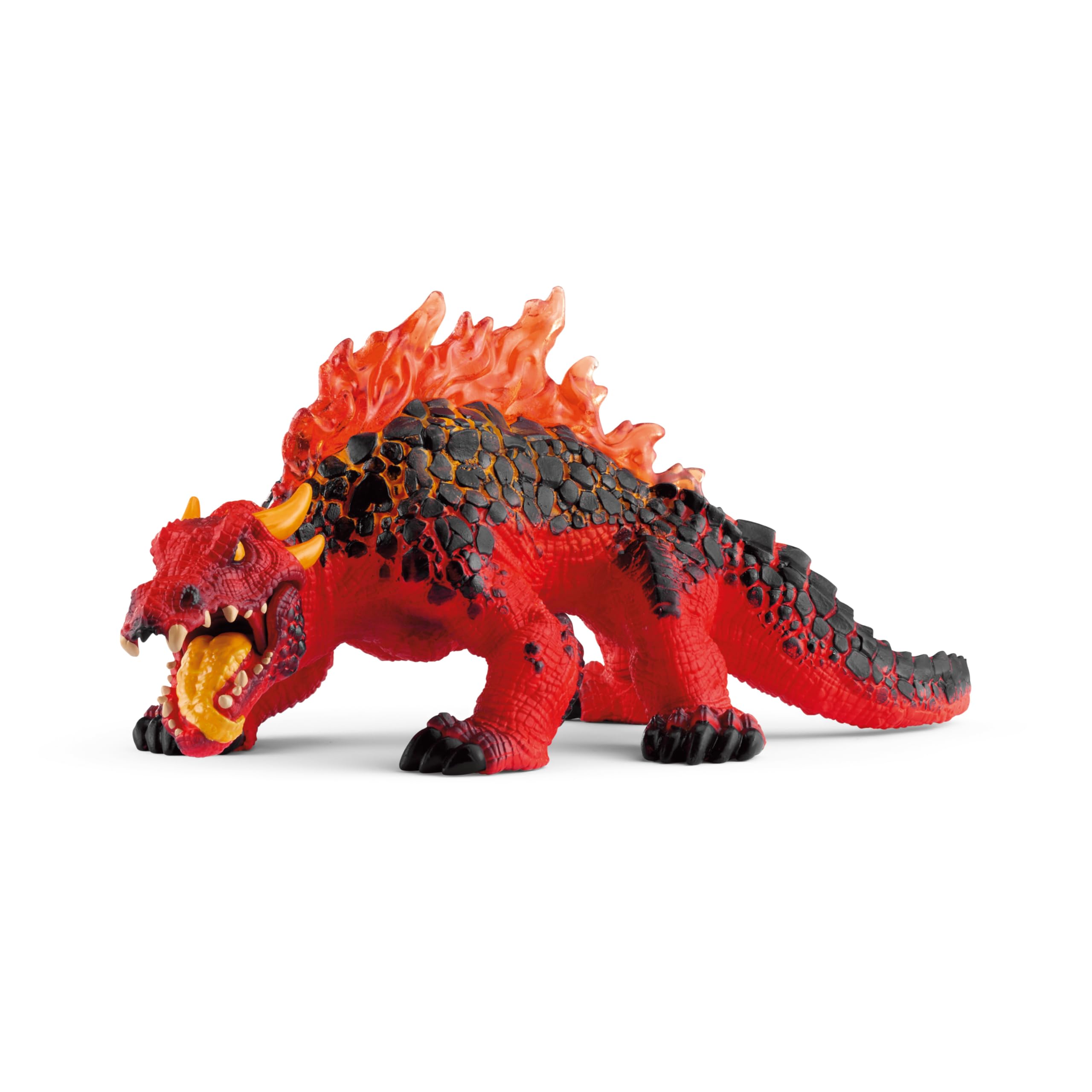 Schleich Eldrador Magma Lizard 70156 - Highly Detailed Fantasy Action Figure with Movable Jaw - Ages 7+