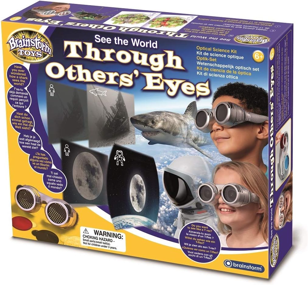 Brainstorm Toys E2064 See The World Through Others' Eyes - STEM Optics Playset for Kids 6+