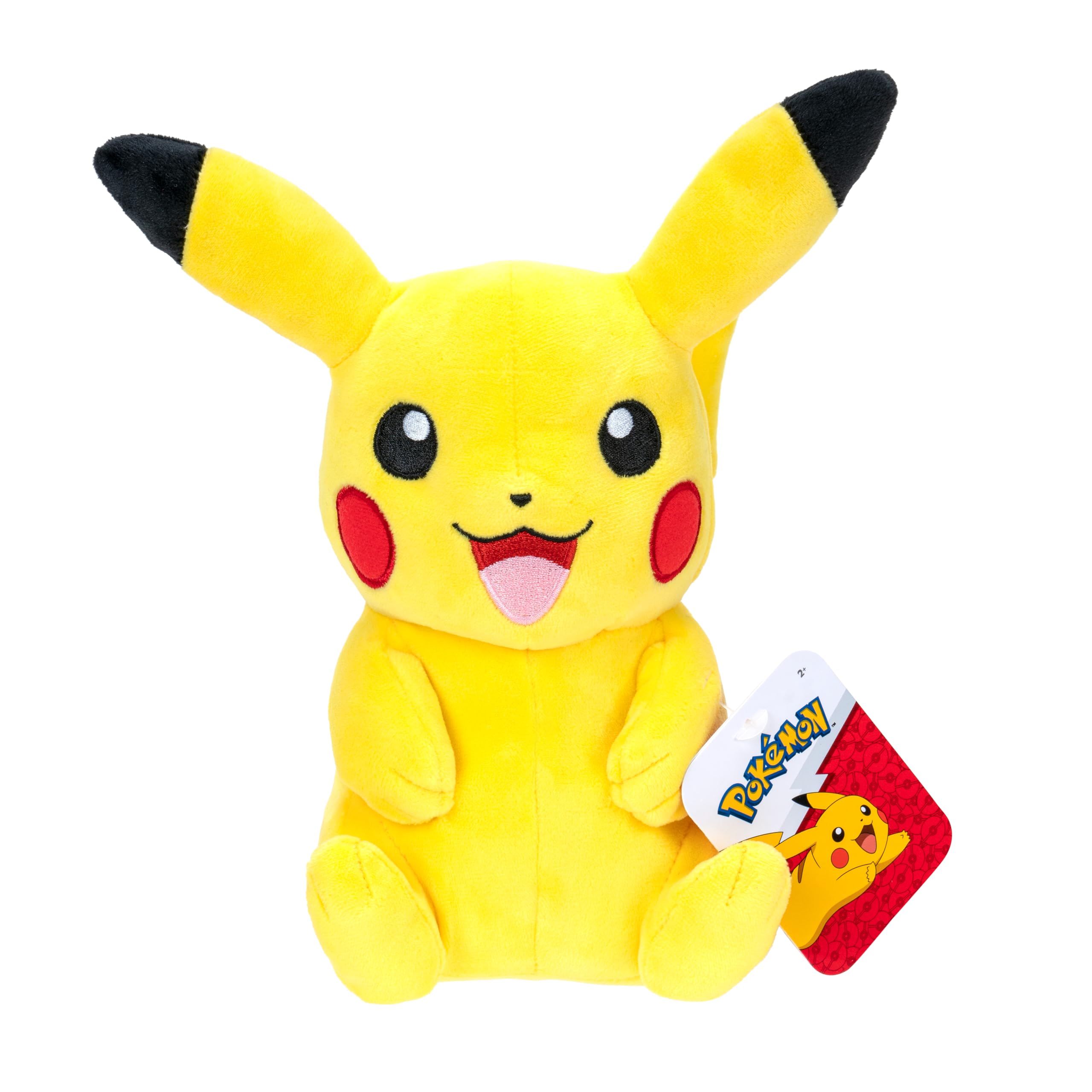Pokémon Pikachu Plush - 8-Inch Super Soft Stuffed Animal