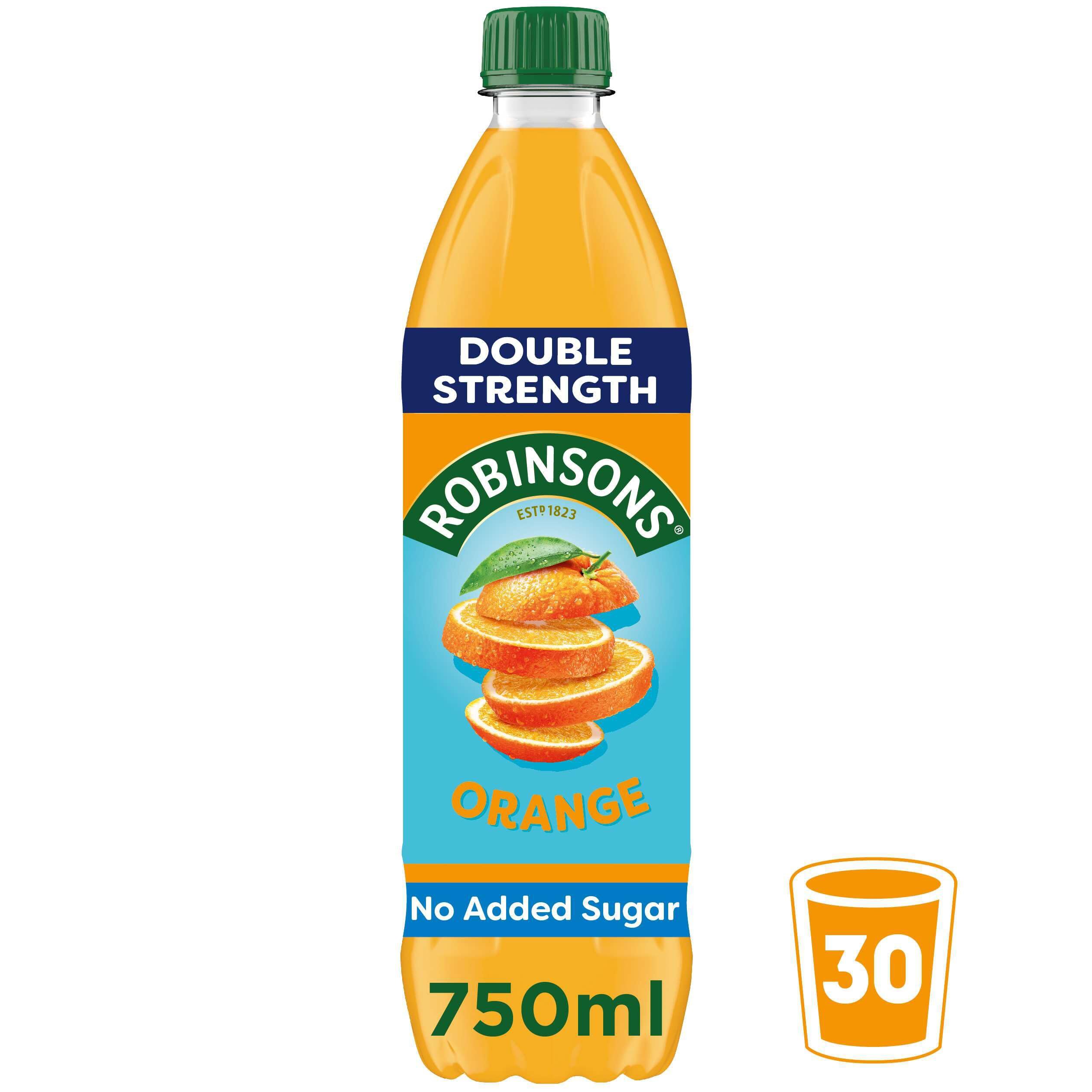 Robinsons Fruit Squash - Low Calorie - Double Strength - Orange 750ml