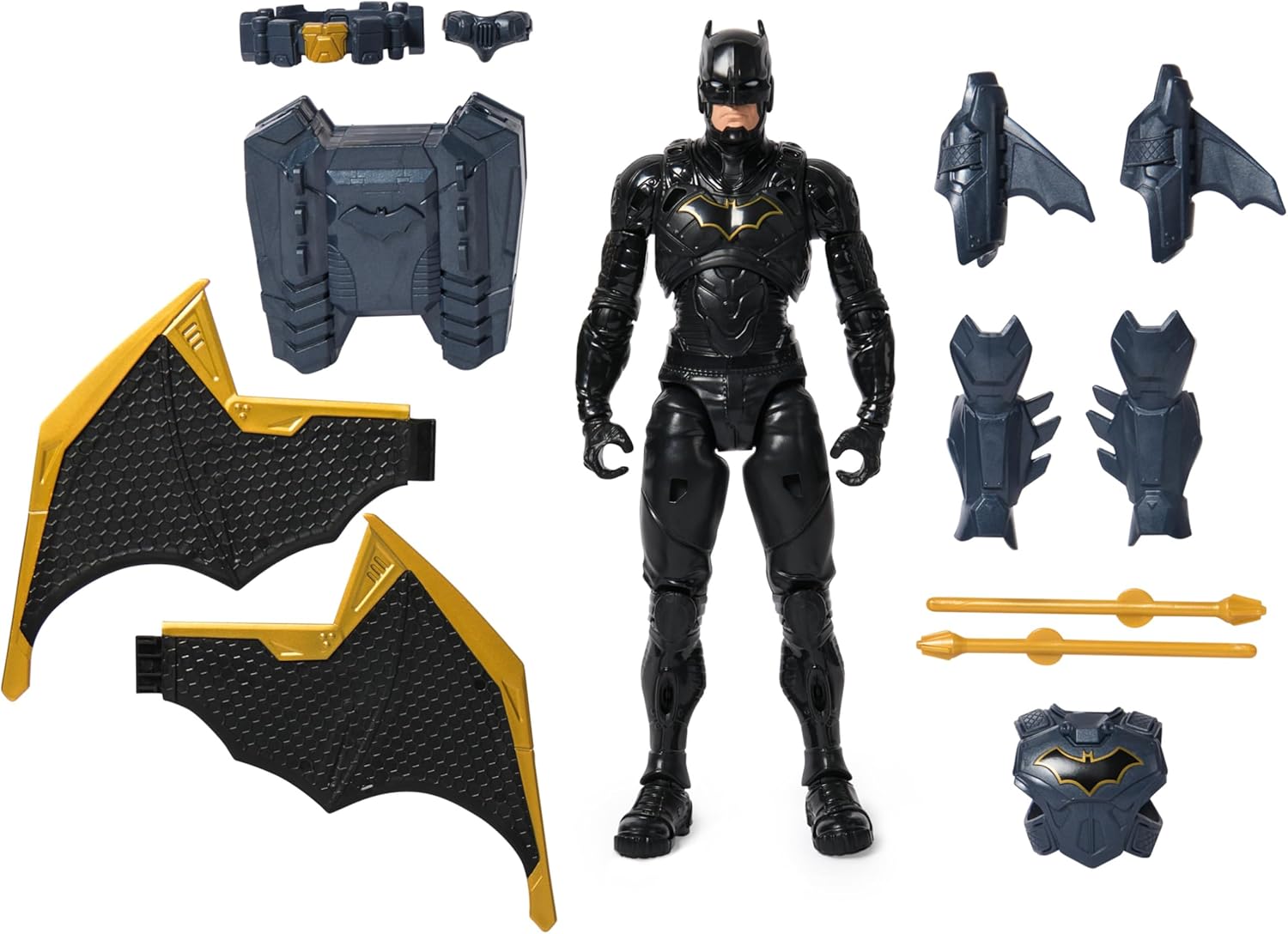 Night Sky Batman Action Figure - 30cm with Expandable Wings & 17 Points of Articulation