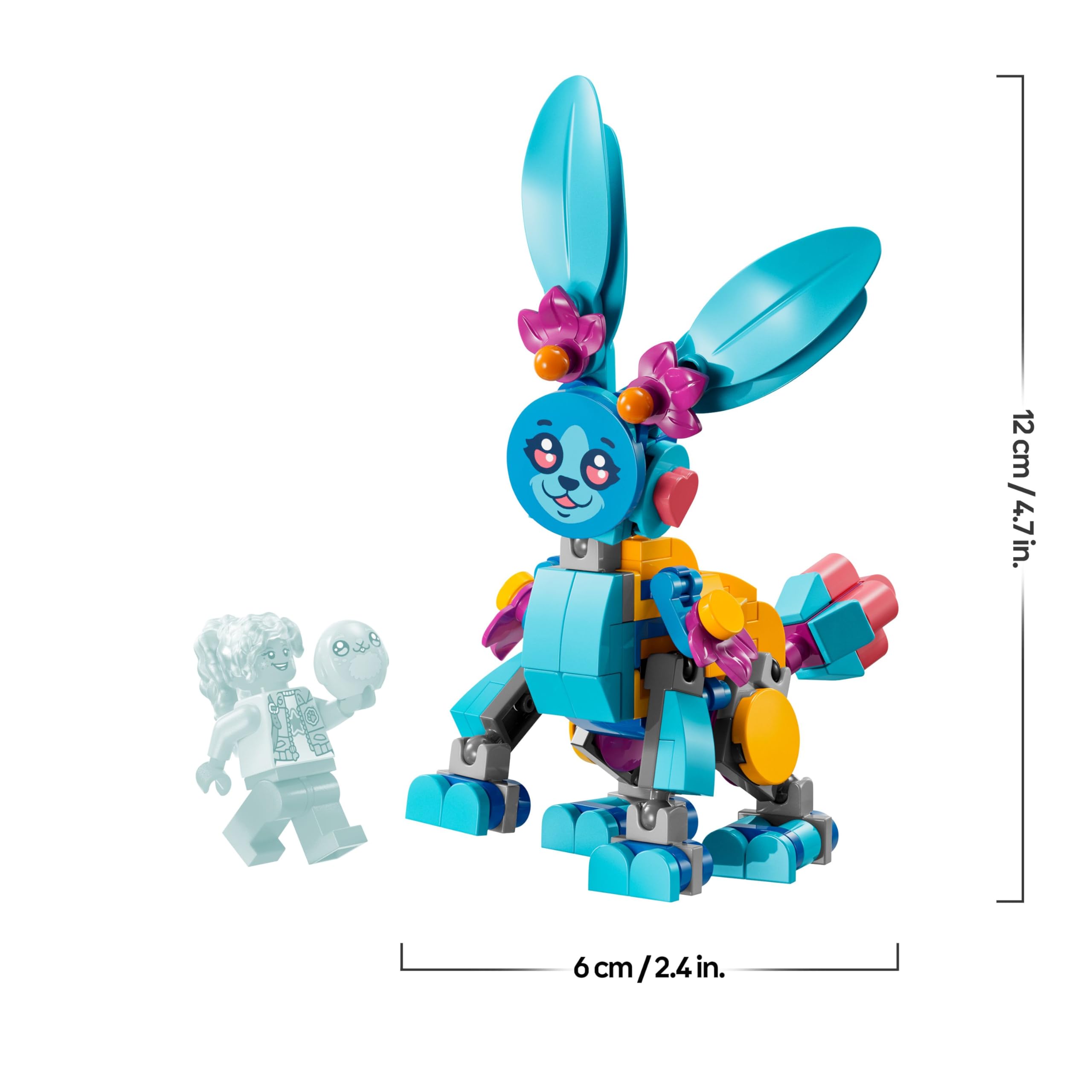 LEGO DREAMZzz Bunchu’s Creative Animal Adventures Set - 20-in-1 Rebuildable Bunny Figure for Ages 7+