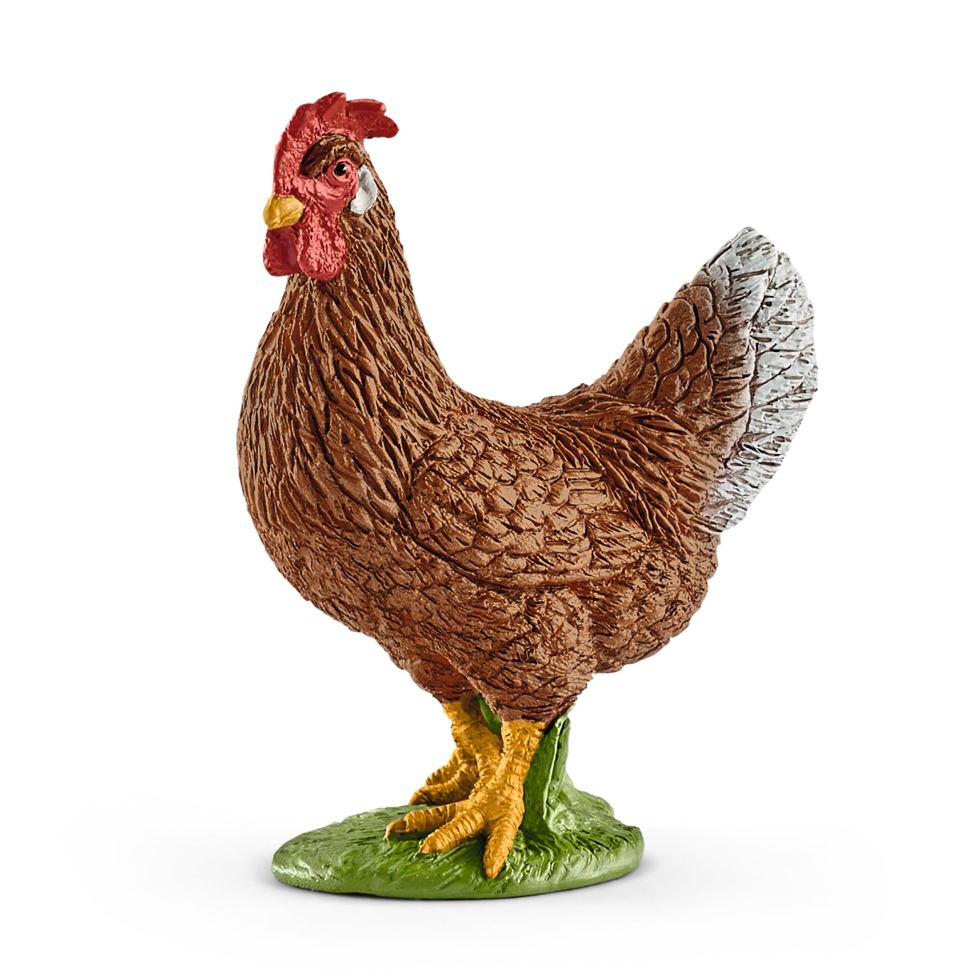 SCHLEICH 13826 Hen - Farm World Figurine for Kids 3+ Years