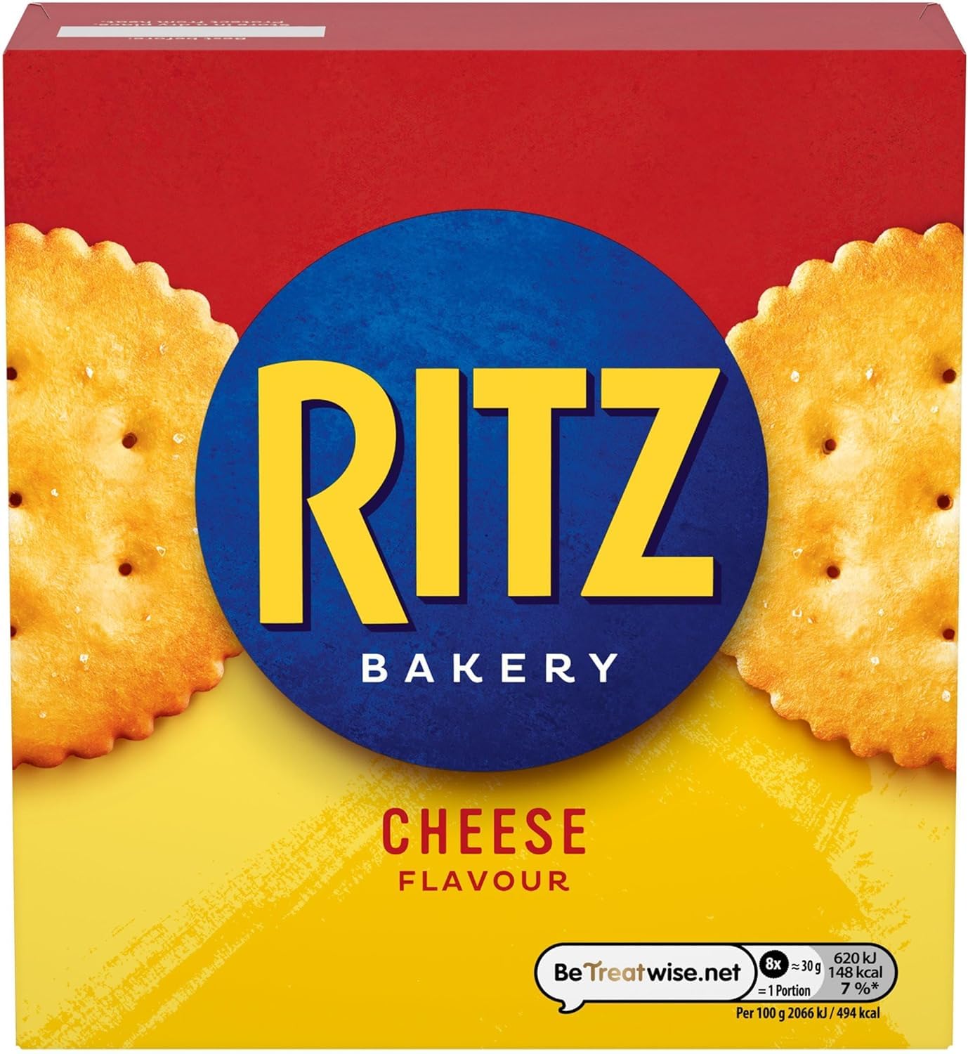 RITZ Cheese Cracker Box, Classic Savoury Crackers Perfect for Snacking