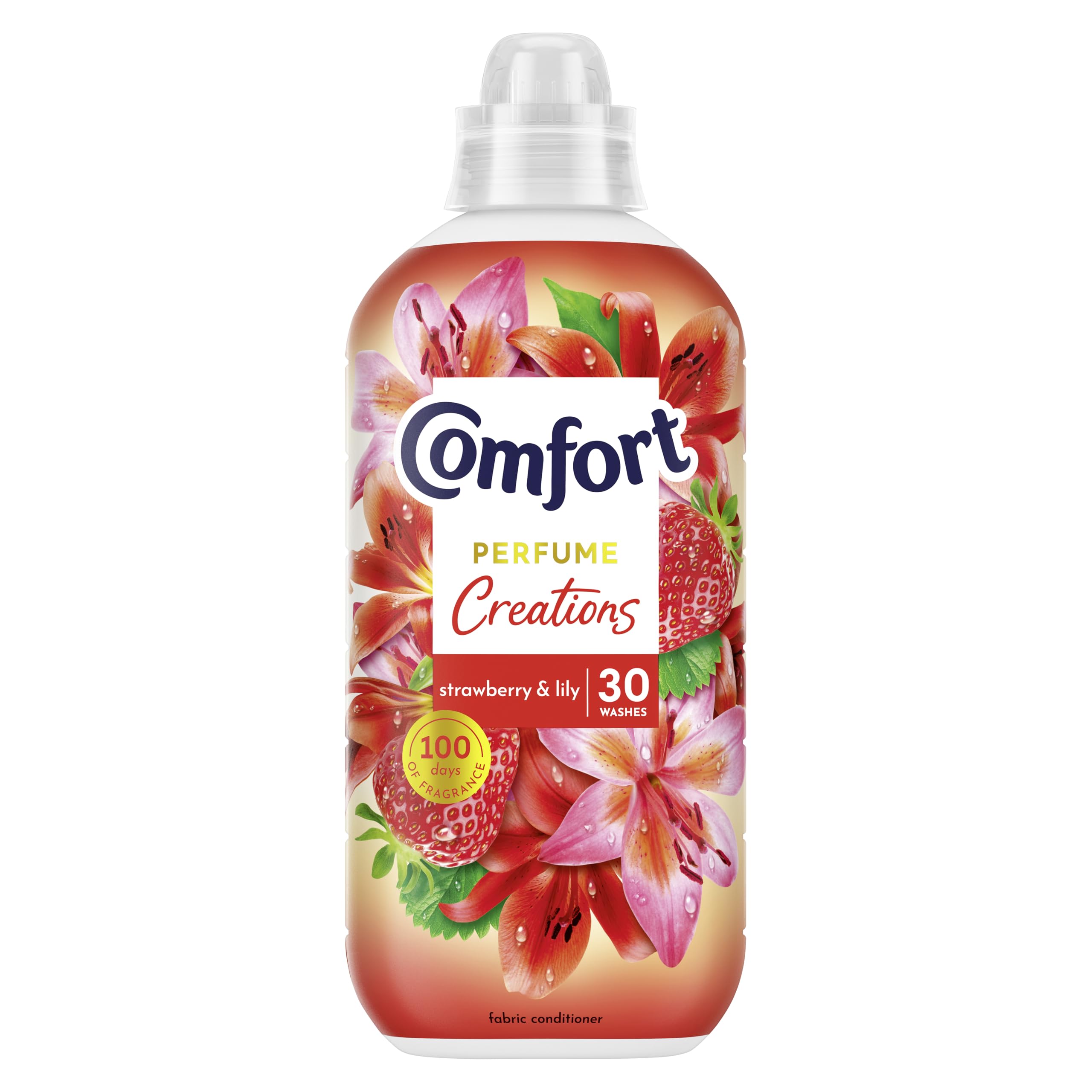 Comfort - Perfume Creations Strawberry & Lily Fabric Conditioner (900 ml)