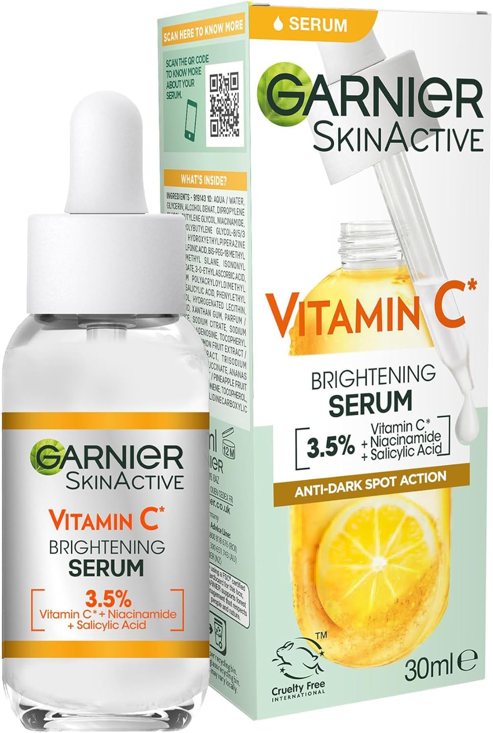 Garnier Vitamin C Brightening Serum for Face (30ml)