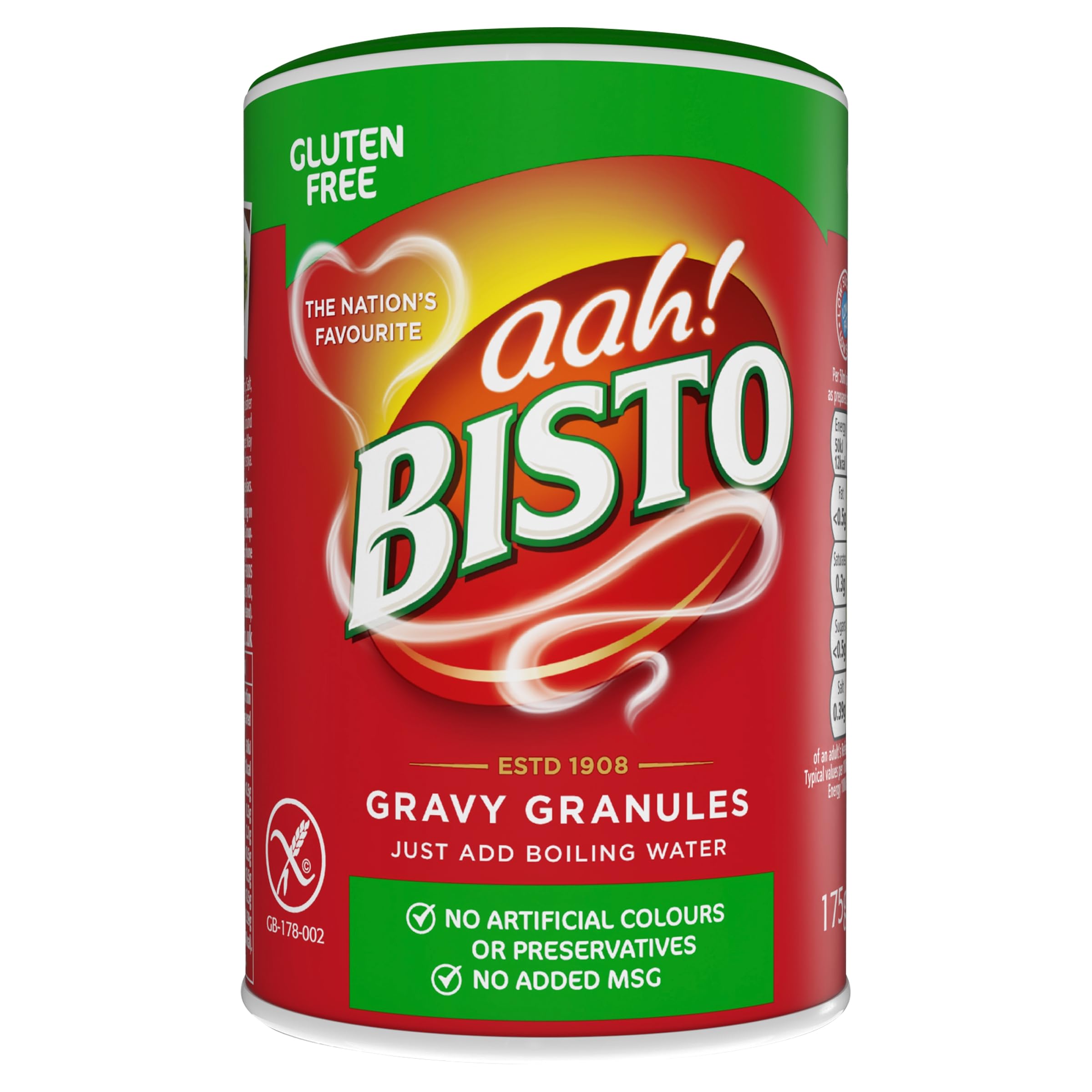 Bisto Flavoursome & Delicious Gluten Free Gravy Granules 175g