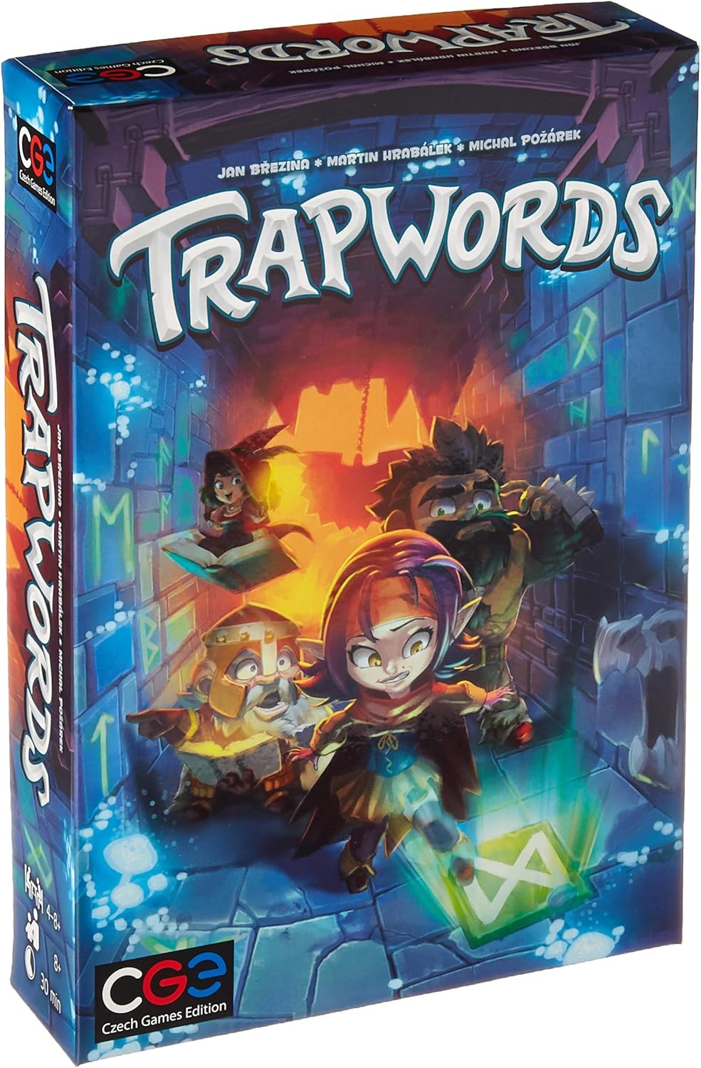 Czech Games Edition CGE00049 Trapwords, Mixed Colours