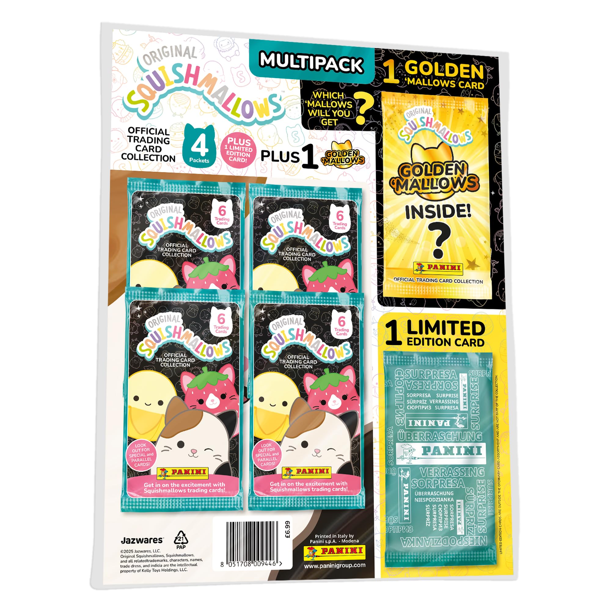 Squishmallows Official Trading Card Collection Multipack