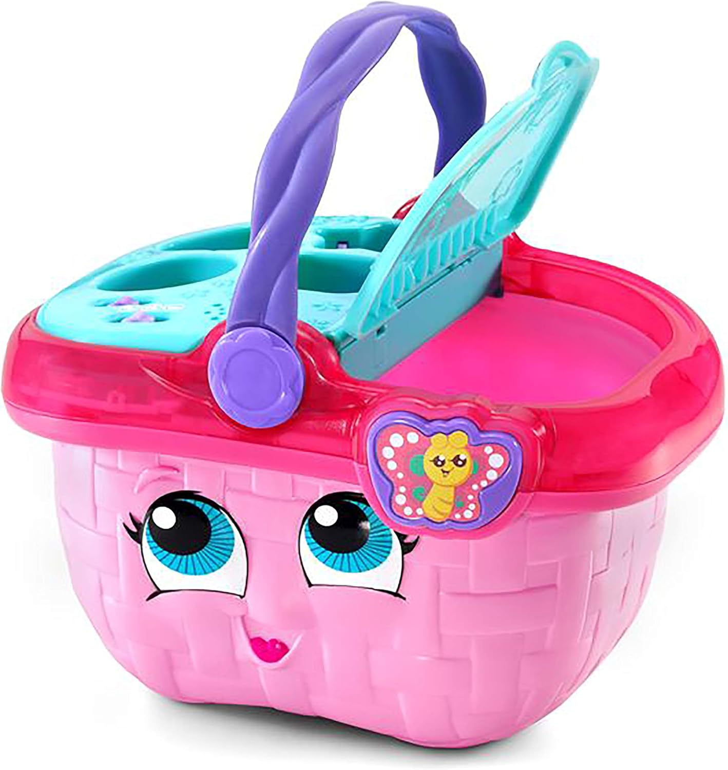 LeapFrog Shapes & Sharing Picnic Basket - Interactive Educational Toy for Ages 6-36 Months