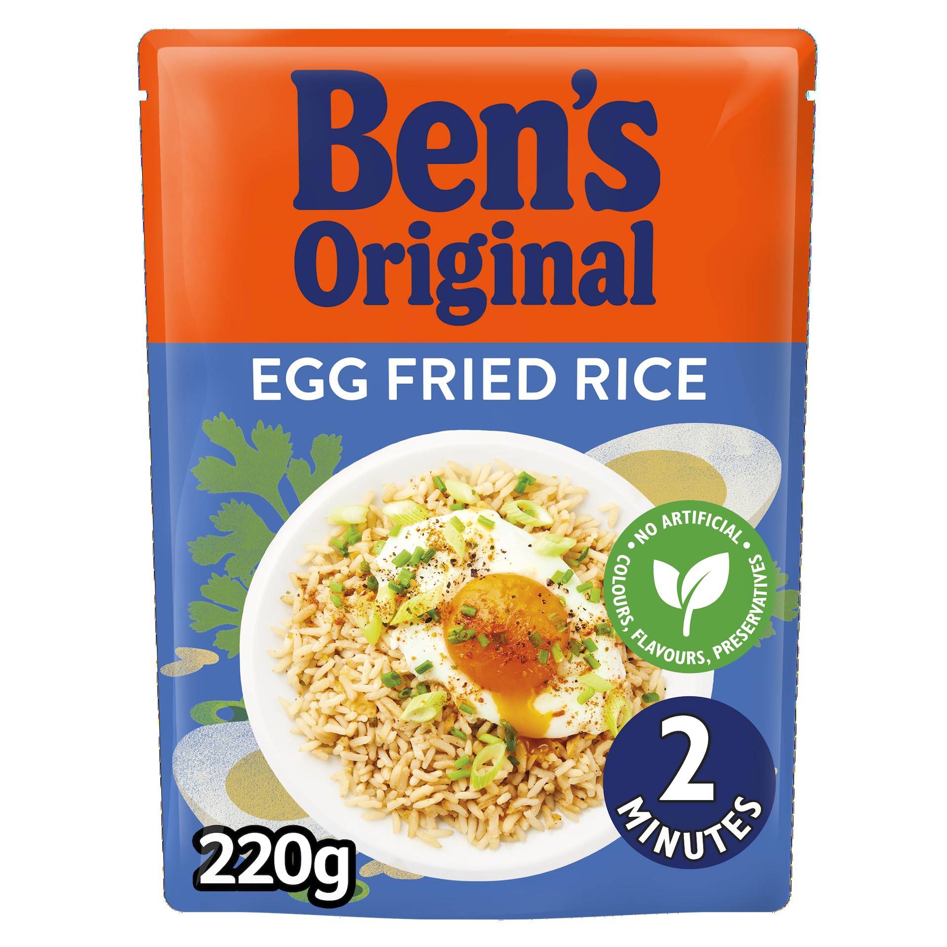 Ben's Original Egg Fried Microwave Rice Pouch, 220g