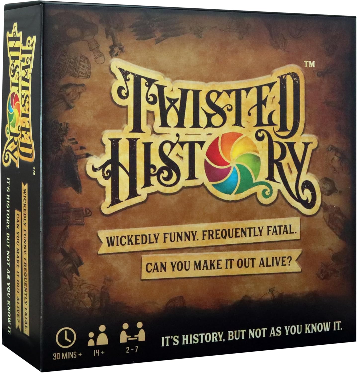Shuffle Twisted History Board Game