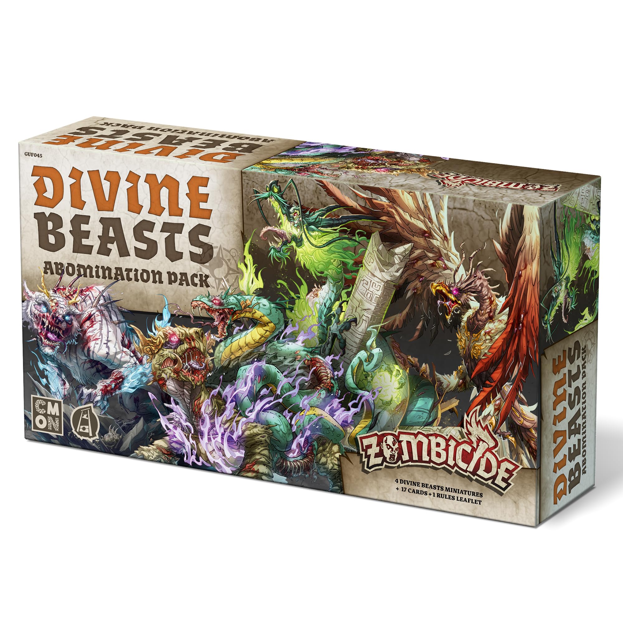CMON Zombicide: White Death Expansion - Divine Beasts Board Game Expansion