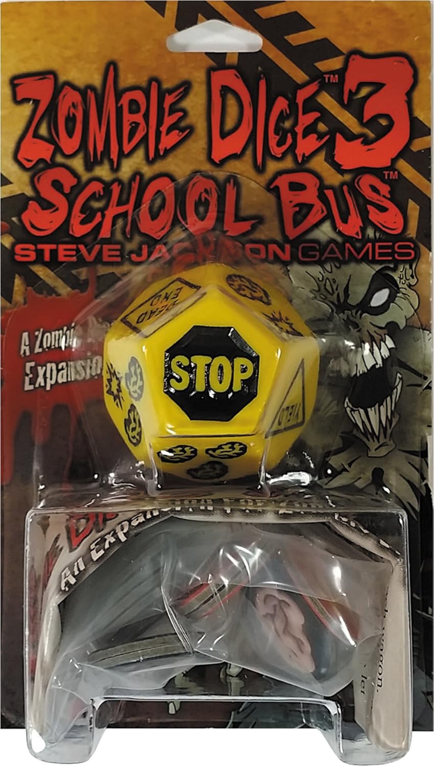 Steve Jackson Games Zombie Dice 3 School Bus Expansion