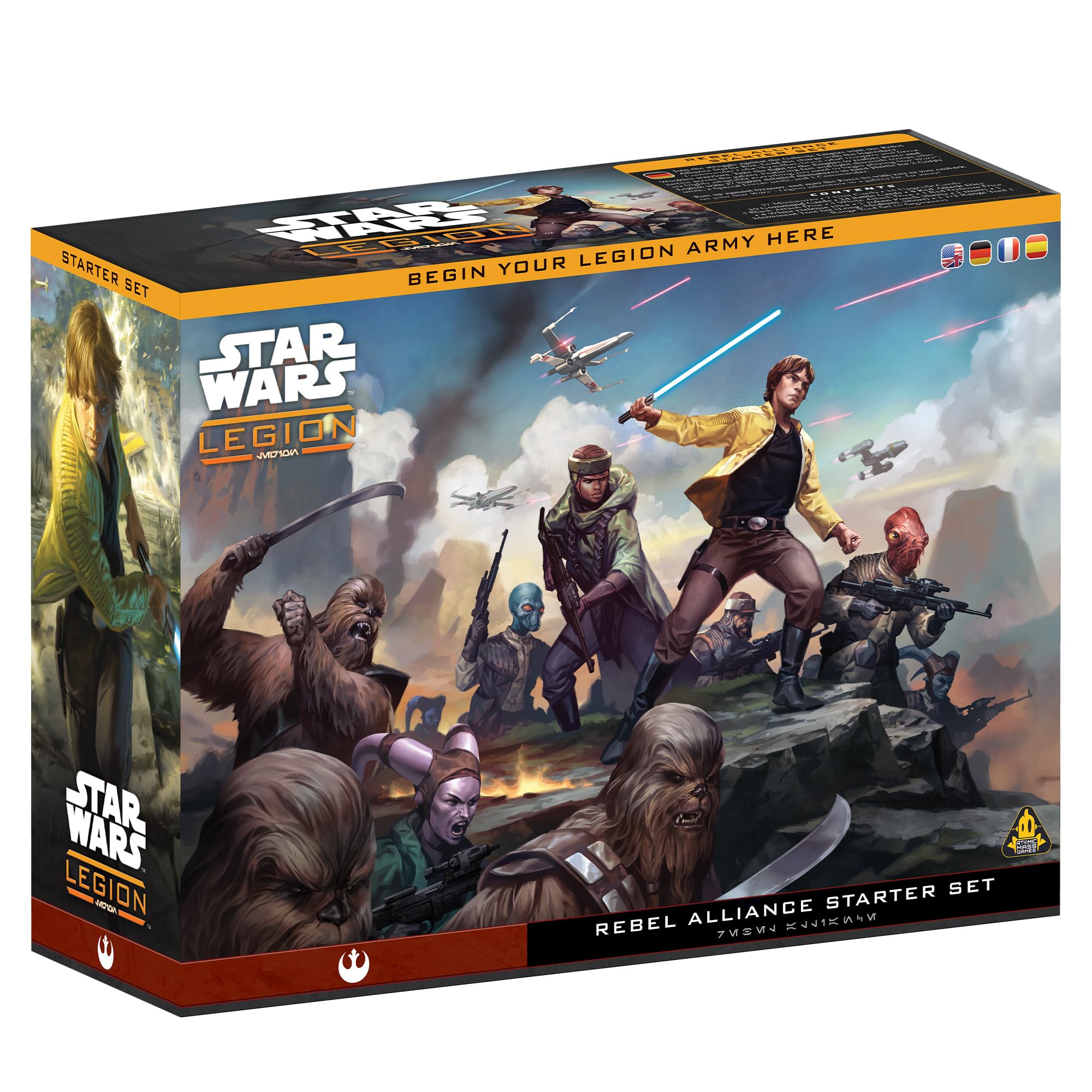 Atomic Mass Games Star Wars: Legion Rebel Alliance Starter Set