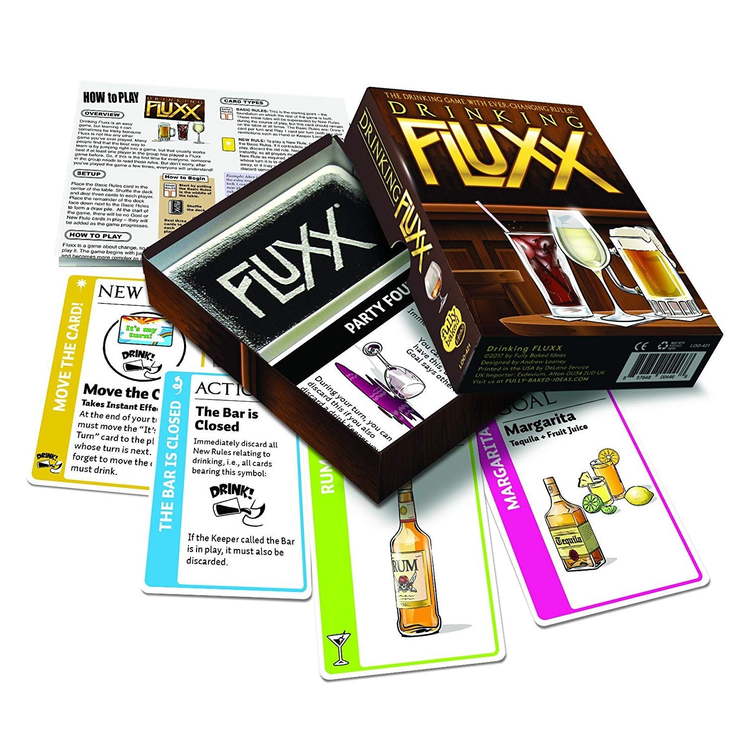 Looney Labs Drinking Fluxx Card Game