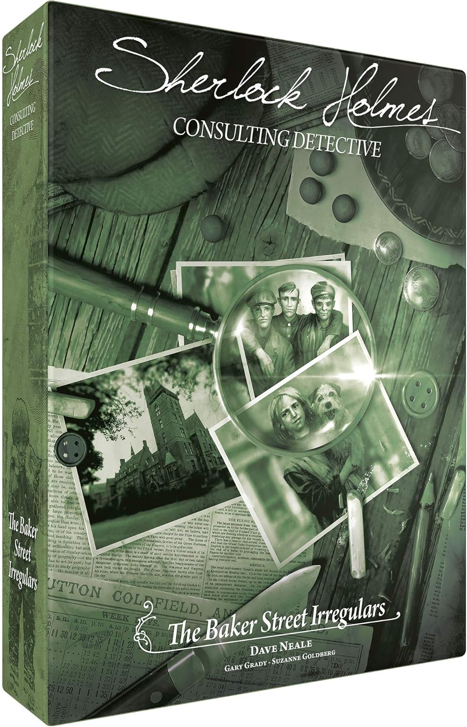 Space Cowboys Sherlock Holmes Consulting Detective: The Baker Street Irregulars Board Game