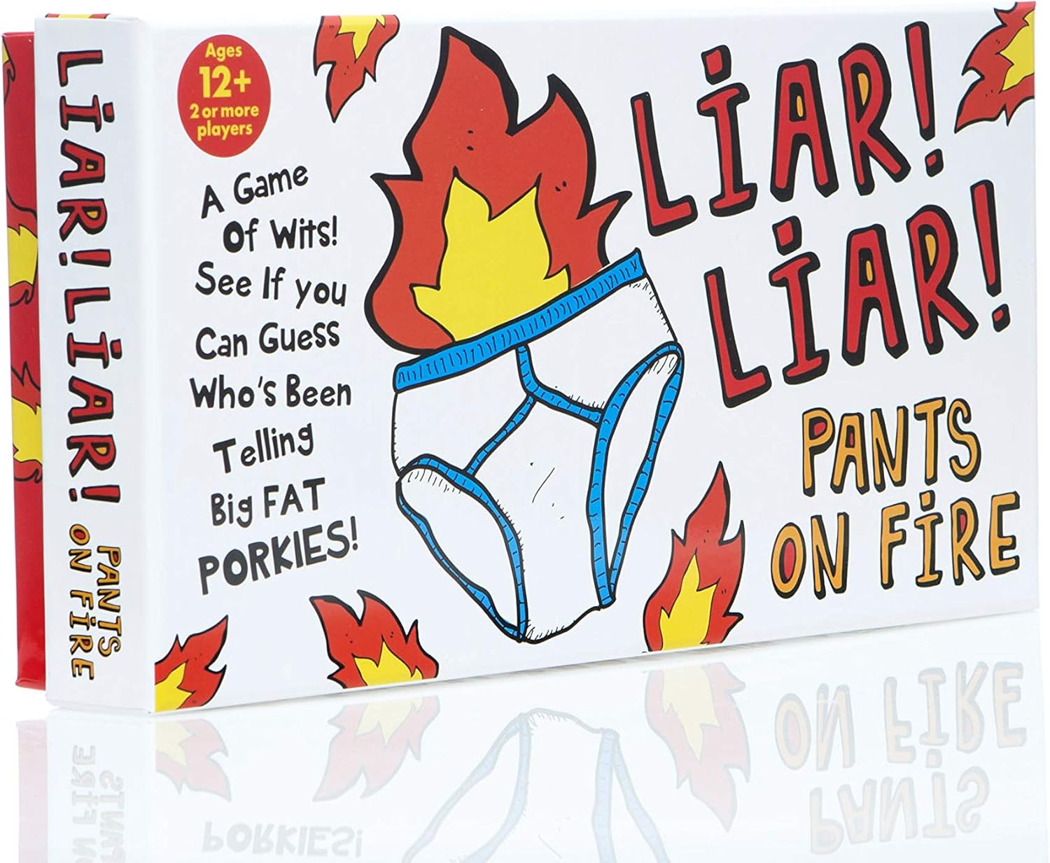 Boxer Liar Liar Pants On Fire Card Game | Fast-Paced Family Fun for Kids and Adults
