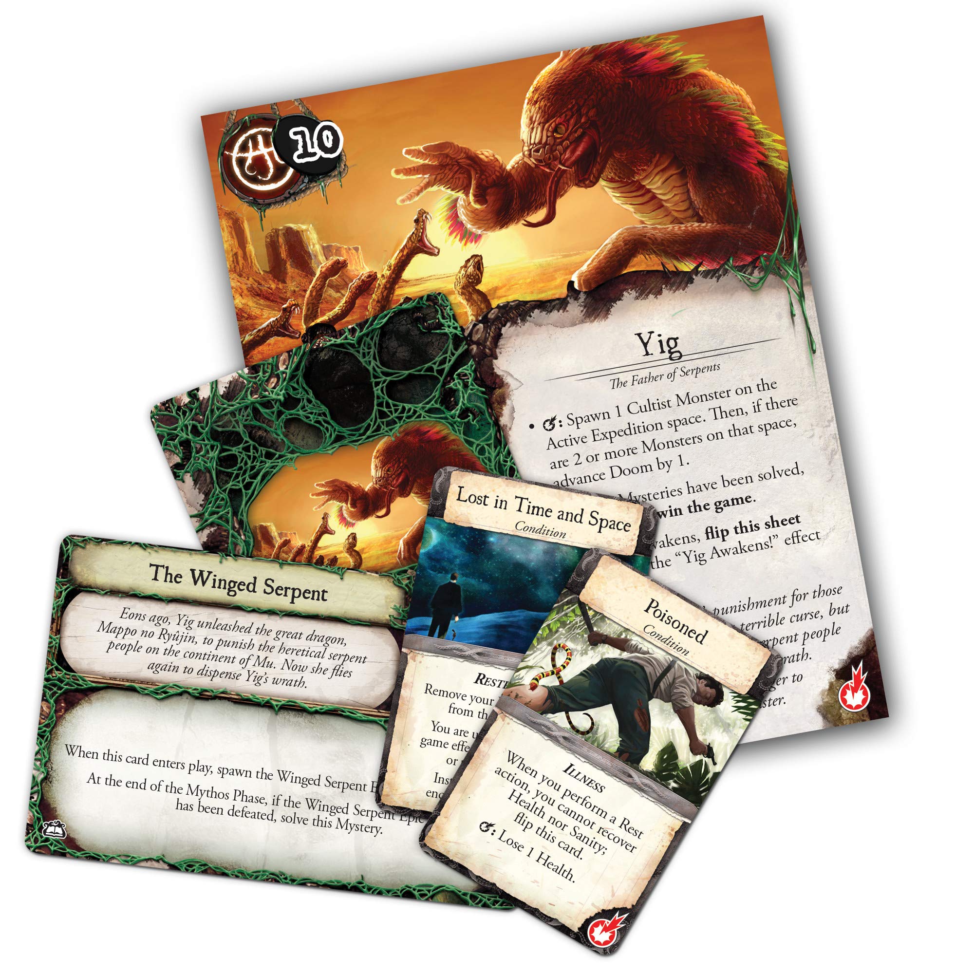 Fantasy Flight Games Eldritch Horror: Forsaken Lore Expansion