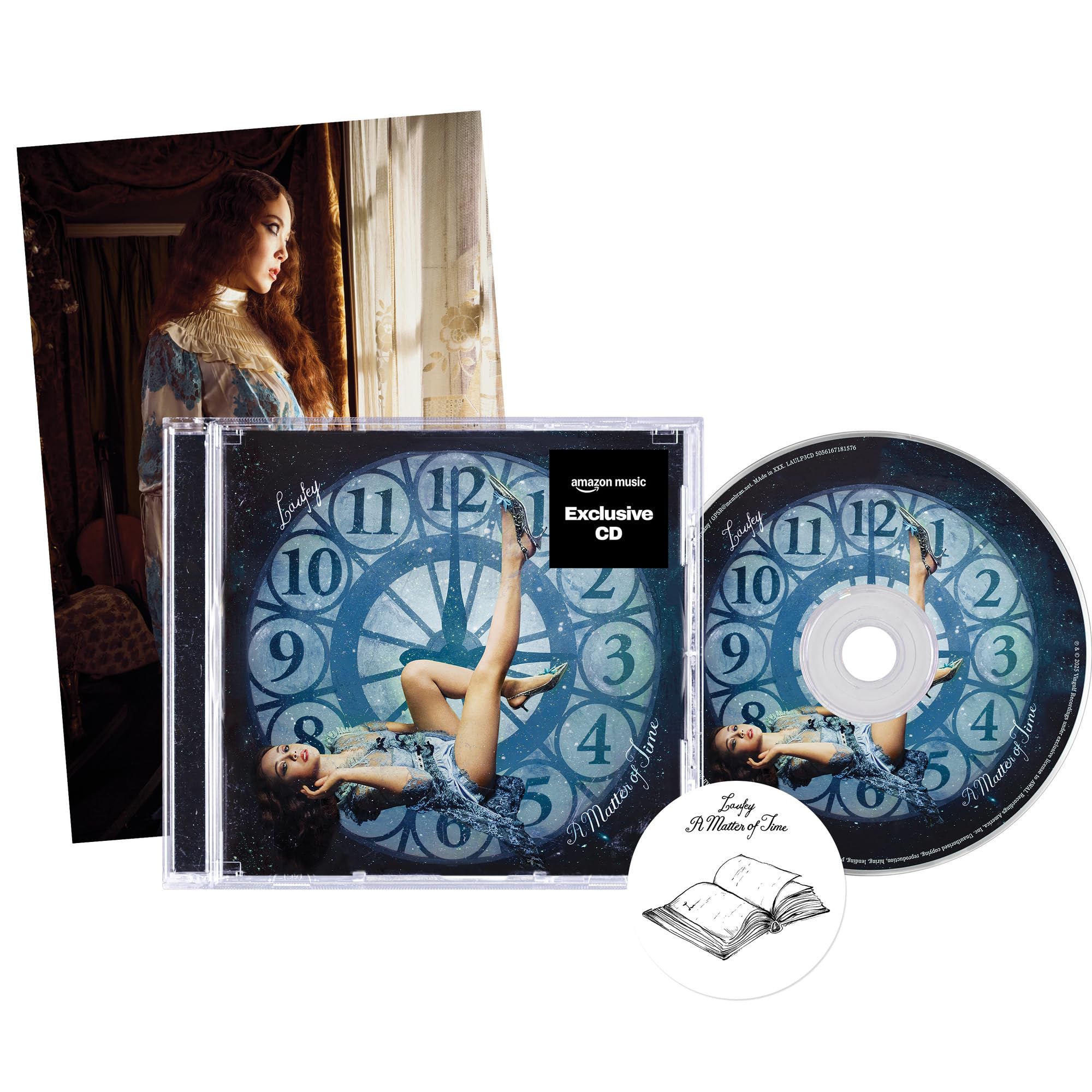LAUFEY A Matter of Time 直筆サイン入 アナログレコード Laufey - A Matter Of Time - Signed Timeless Blue Vinyl