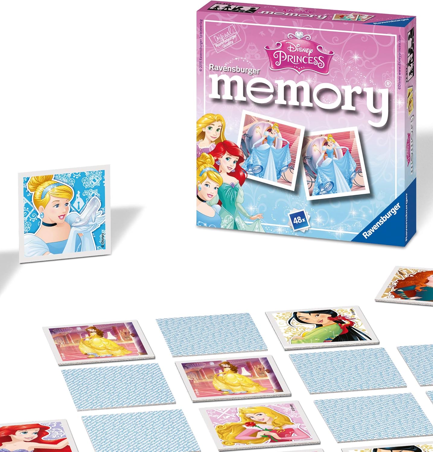 Ravensburger Disney Princess Mini Memory Matching Card Game