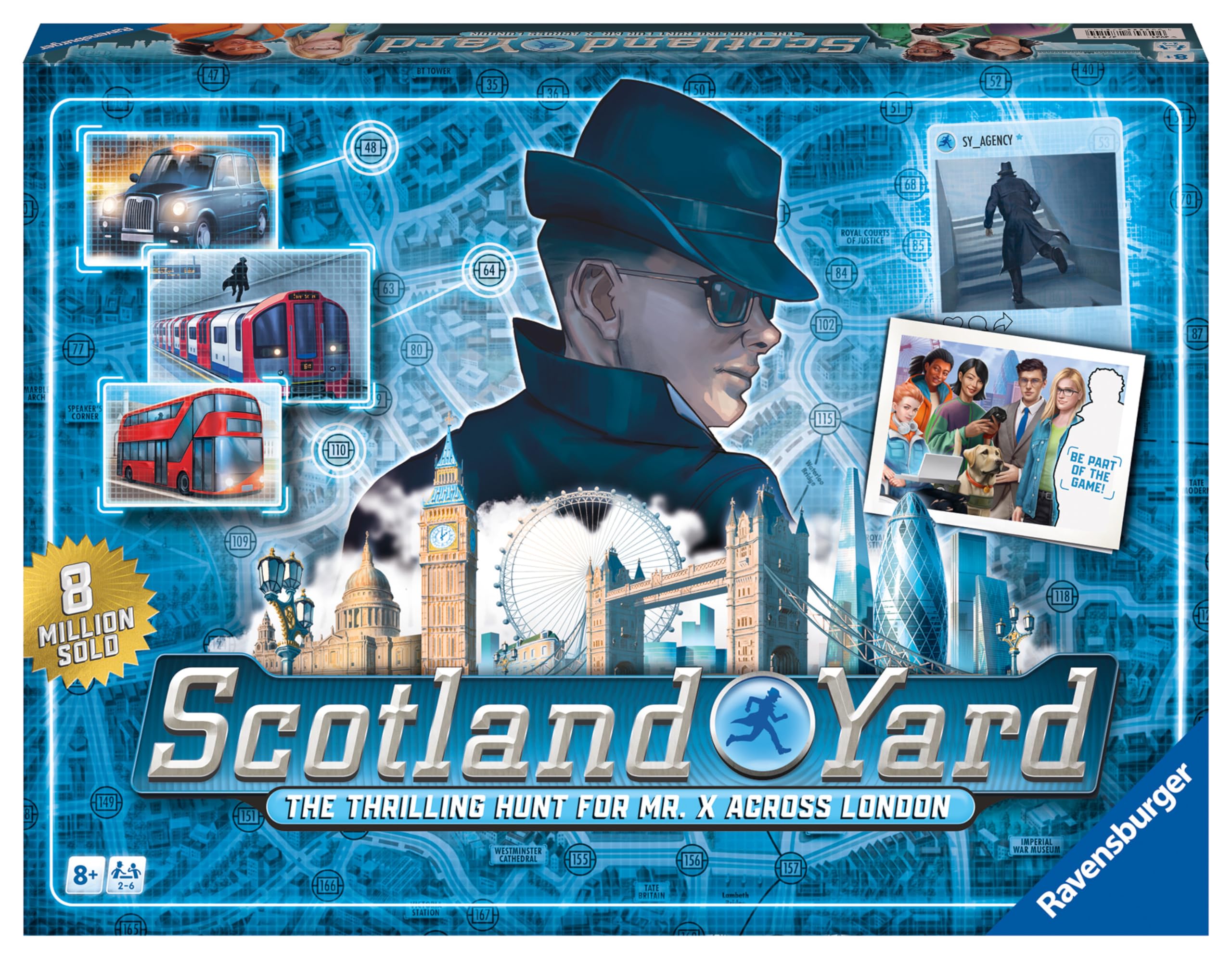 Ravensburger Scotland Yard Family Strategy Board Game