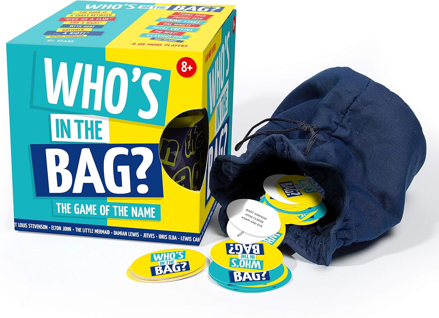 Paul Lamond Who's in the Bag Game - Card Game for 4+ Players