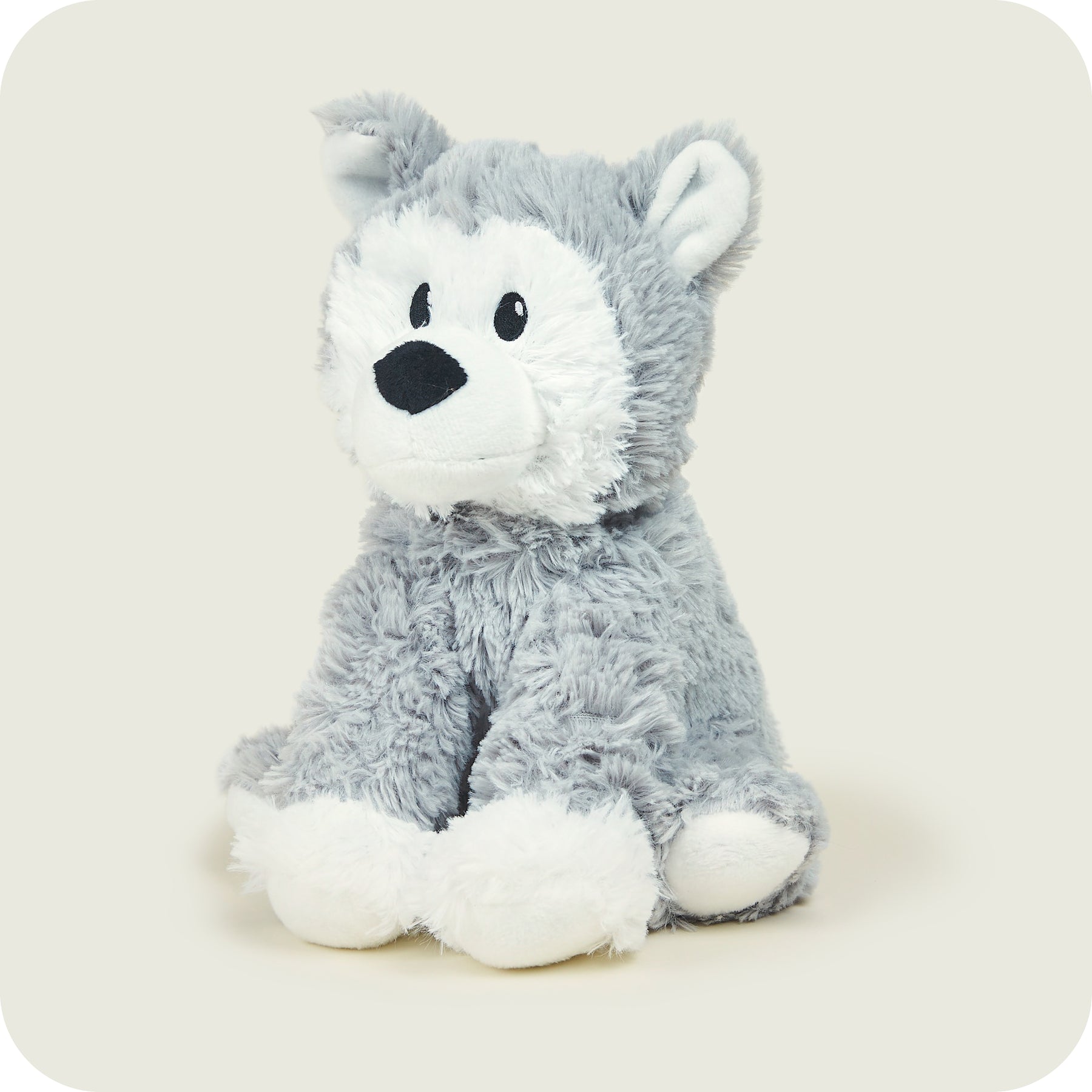 Warmies Husky 13" Heatable Plush Toy with French Lavender Scent