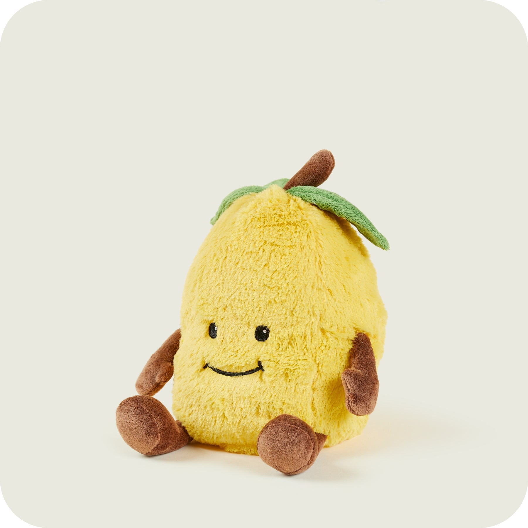 Warmies - Lemon Microwavable Plush Toy with French Lavender Scent