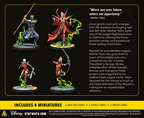 Atomic Mass Games Star Wars: Shatterpoint Witches of Dathomir Squad Pack