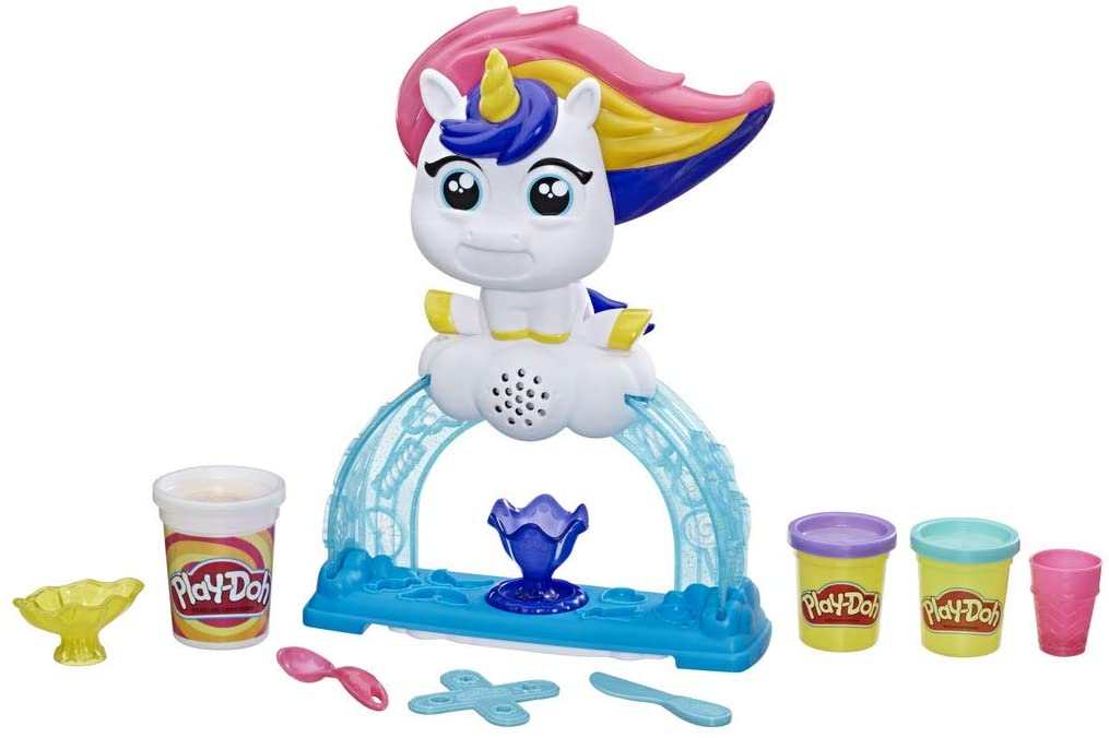 Ensemble de crème glacée Play Doh Tootie The Unicorn avec 3 couleurs non toxiques
