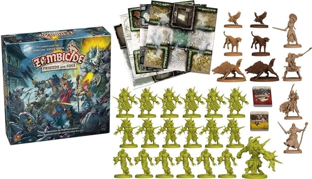 CMON Zombicide Green Horde: Friends and Foes Expansion