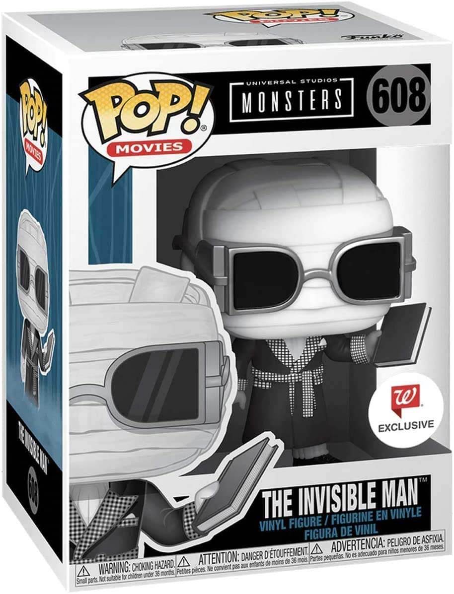 Funko Pop! Universal Studios Monsters - The Invisible Man Exclusive Vinyl Figure #608