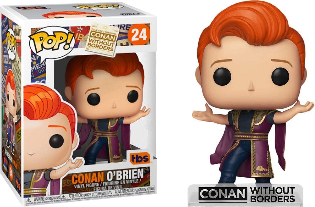 Conan Sans Frontières Conan O'Brien Exclu Funko 34930 Pop! Vinyle #24