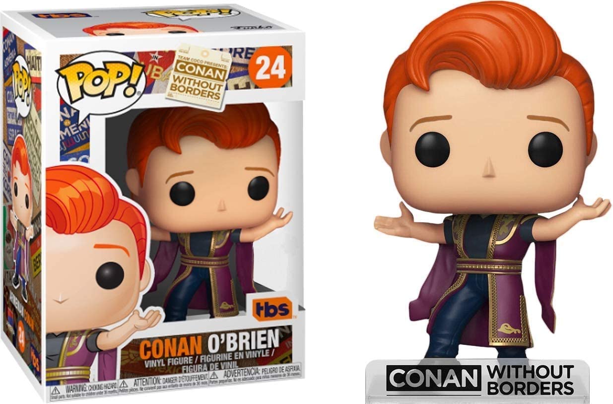 Conan Sans Frontières Conan O'Brien Exclu Funko 34930 Pop! Vinyle #24