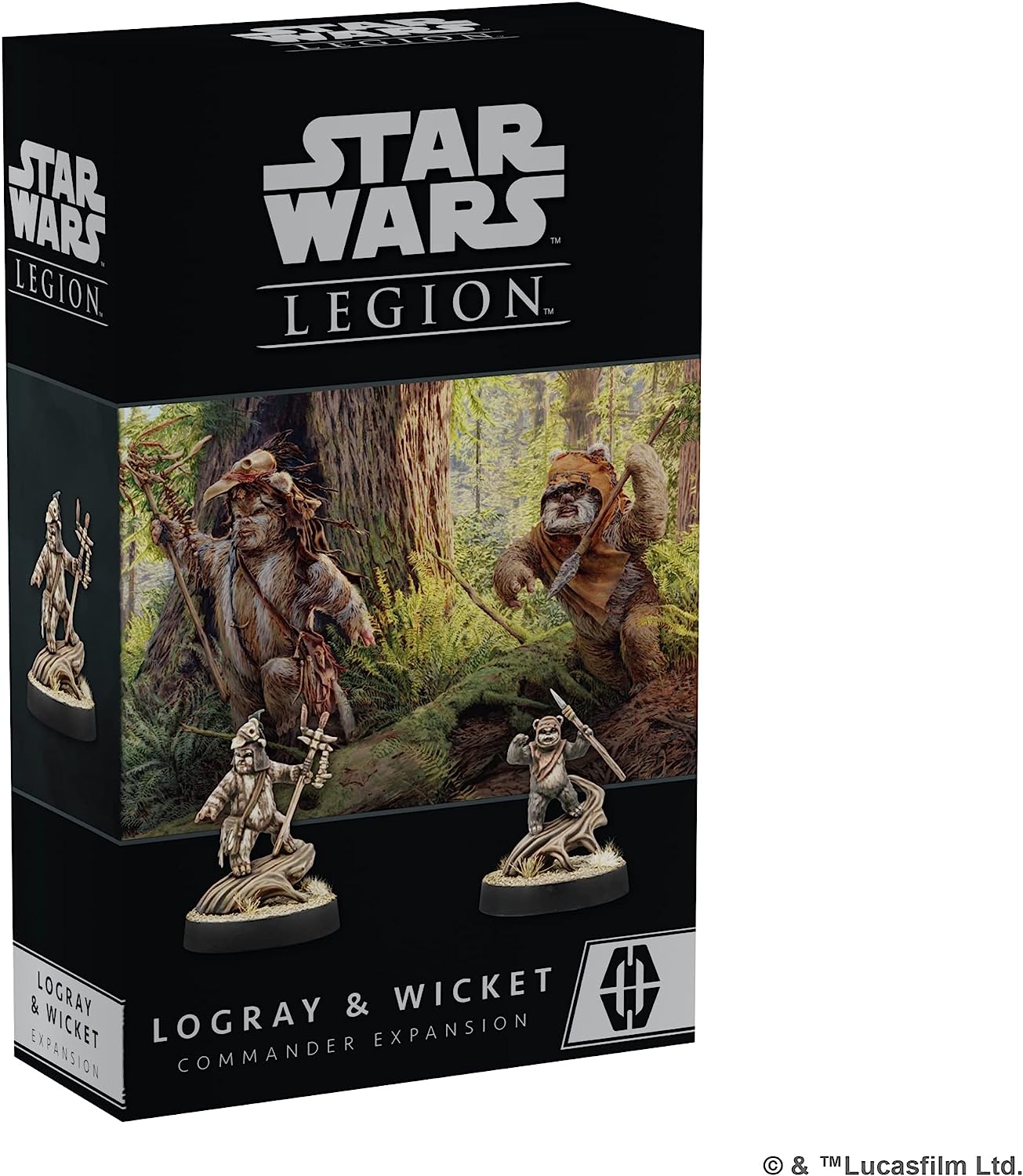 Atomic Mass Games Star Wars: Legion Logray & Wicket Commander Expansion