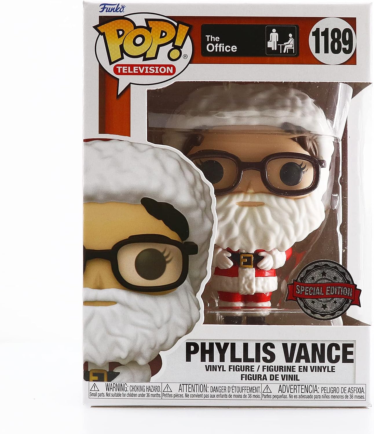 Funko Pop! Television - Phyllis Vance in Santa Suit Vinyl Figure (GameStop Exclusive #1189)
