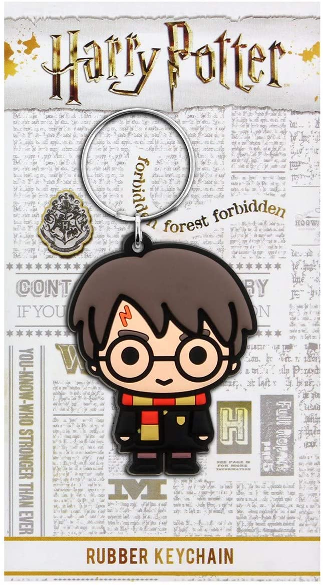 Warner Bros Harry Potter Chibi Style Rubber Keychain