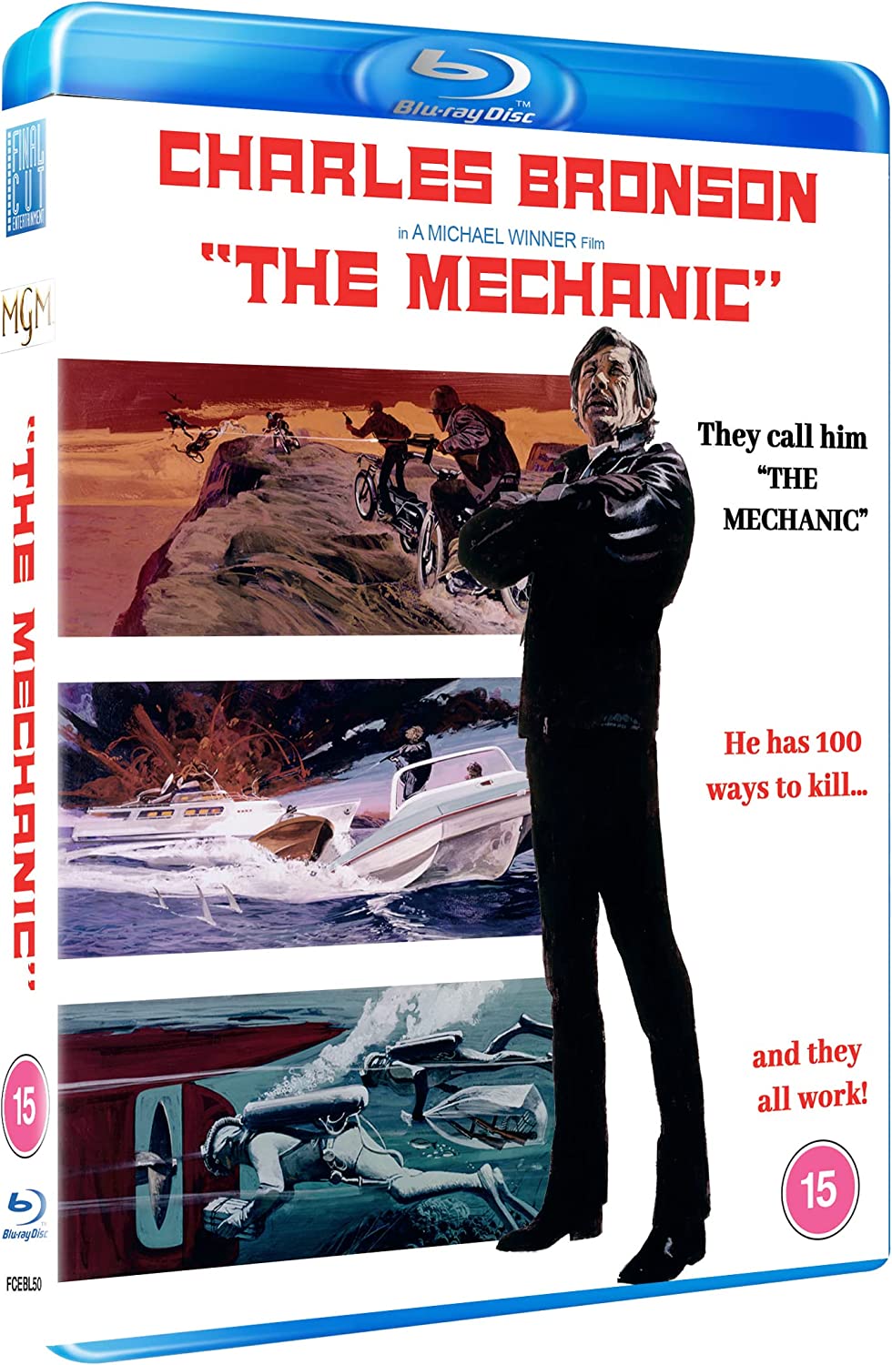 The Mechanic (1972) - Blu-ray
